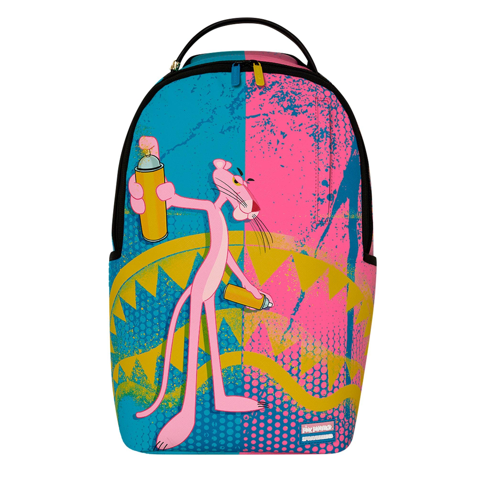 Sprayground Pink Panther Spray Cans Backpack - Pink - PINK