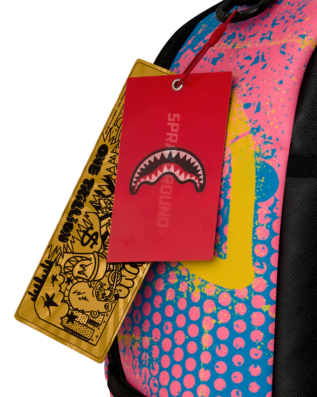 Sprayground Pink Panther Spray Cans Backpack - Pink - PINK
