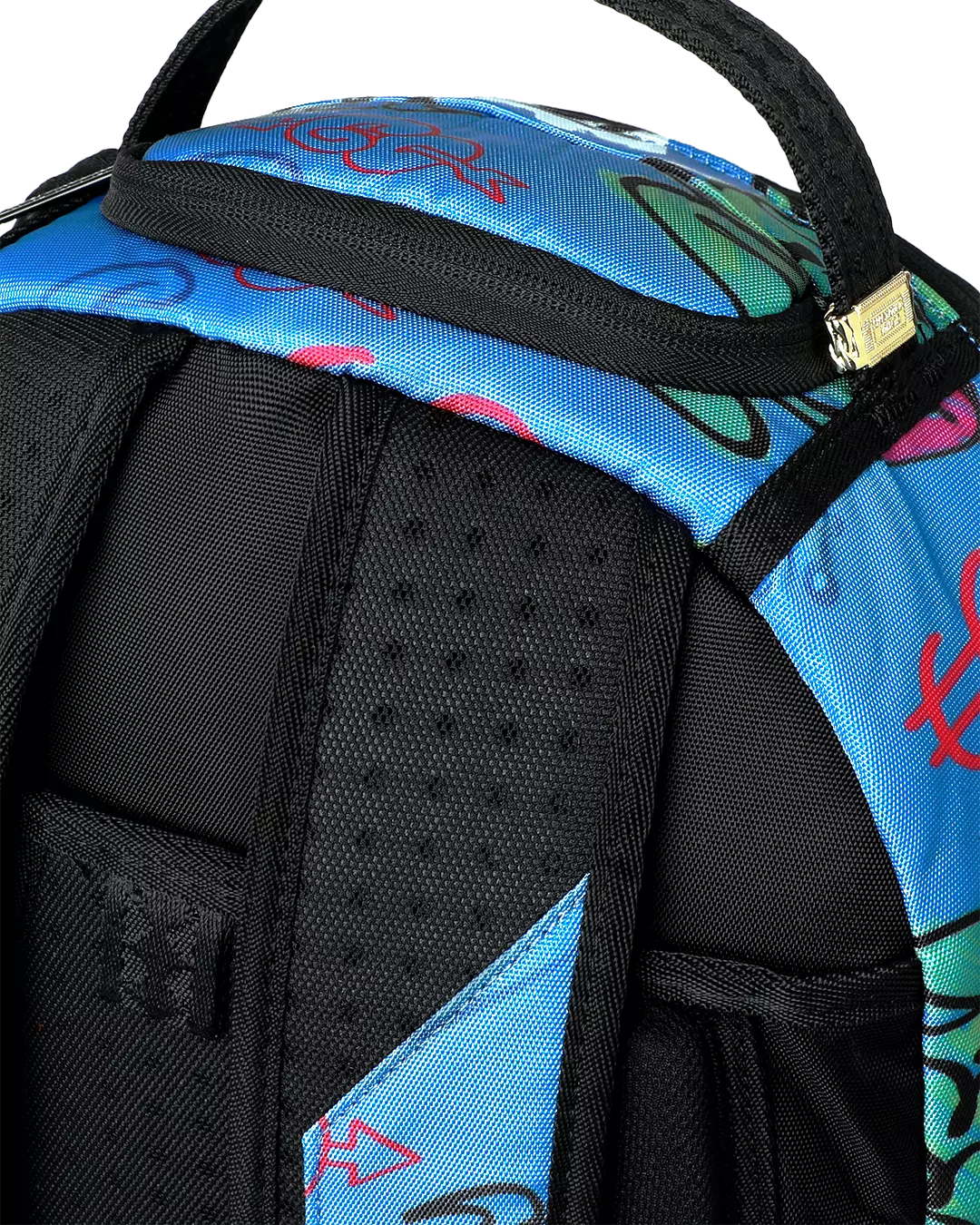 Sprayground Monopoly Blue Tear Backpack - Blue - BLUE