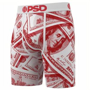 PSD Men's Red Luxury Underwear - 3PK - MULTI-COLOR