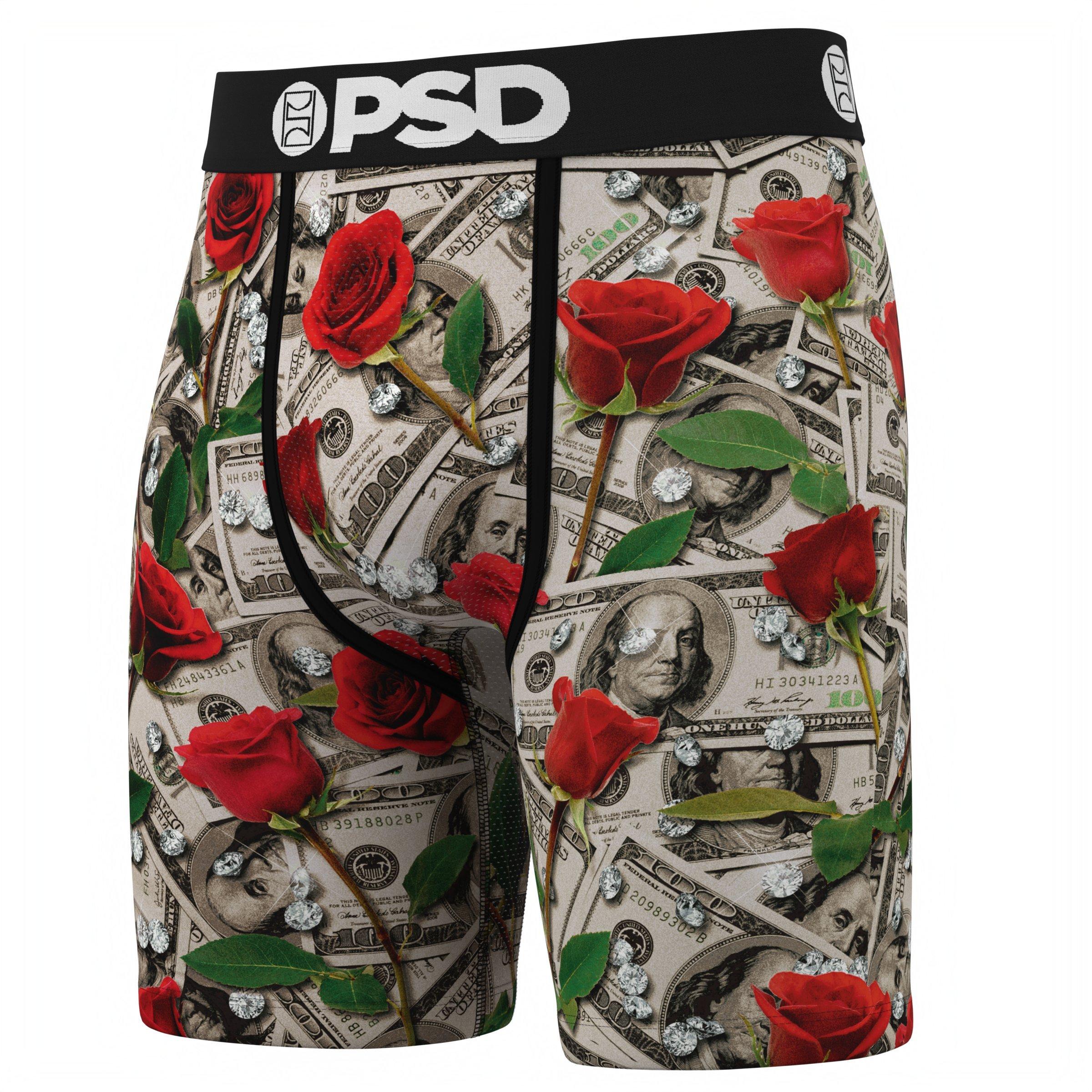 PSD Men's Red Luxury Underwear - 3PK - MULTI-COLOR