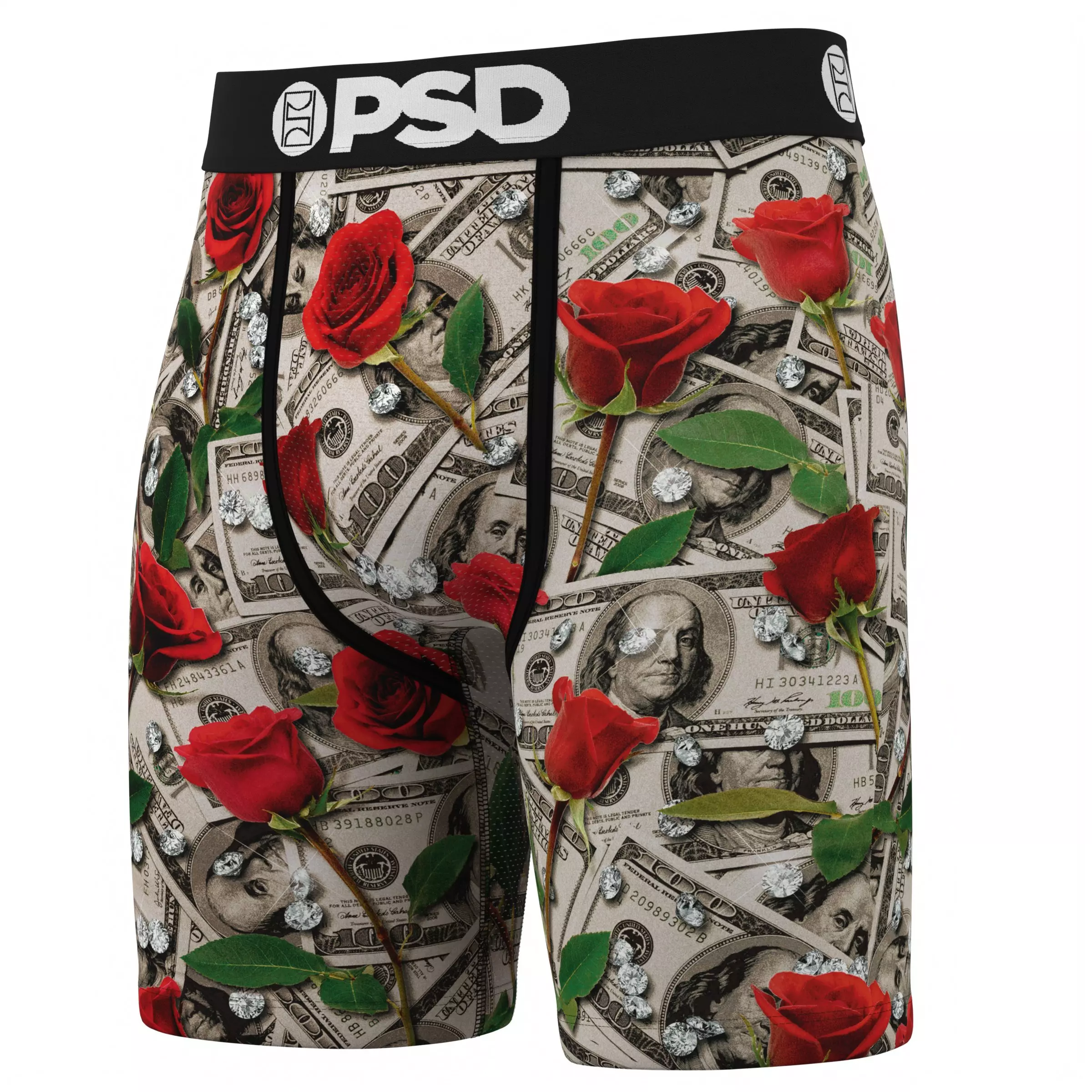 PSD Men's Red Luxury Underwear - 3PK - MULTI-COLOR