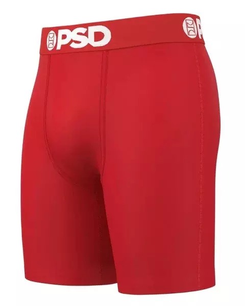 PSD Men's Solids Underwear - 3PK - BLACK/GREY/RED