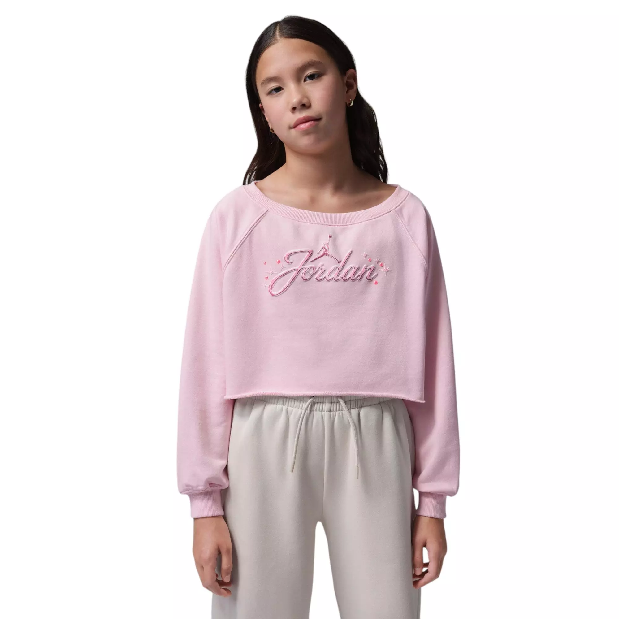 Nike Big Girls' Rebel Rose Top - PINK