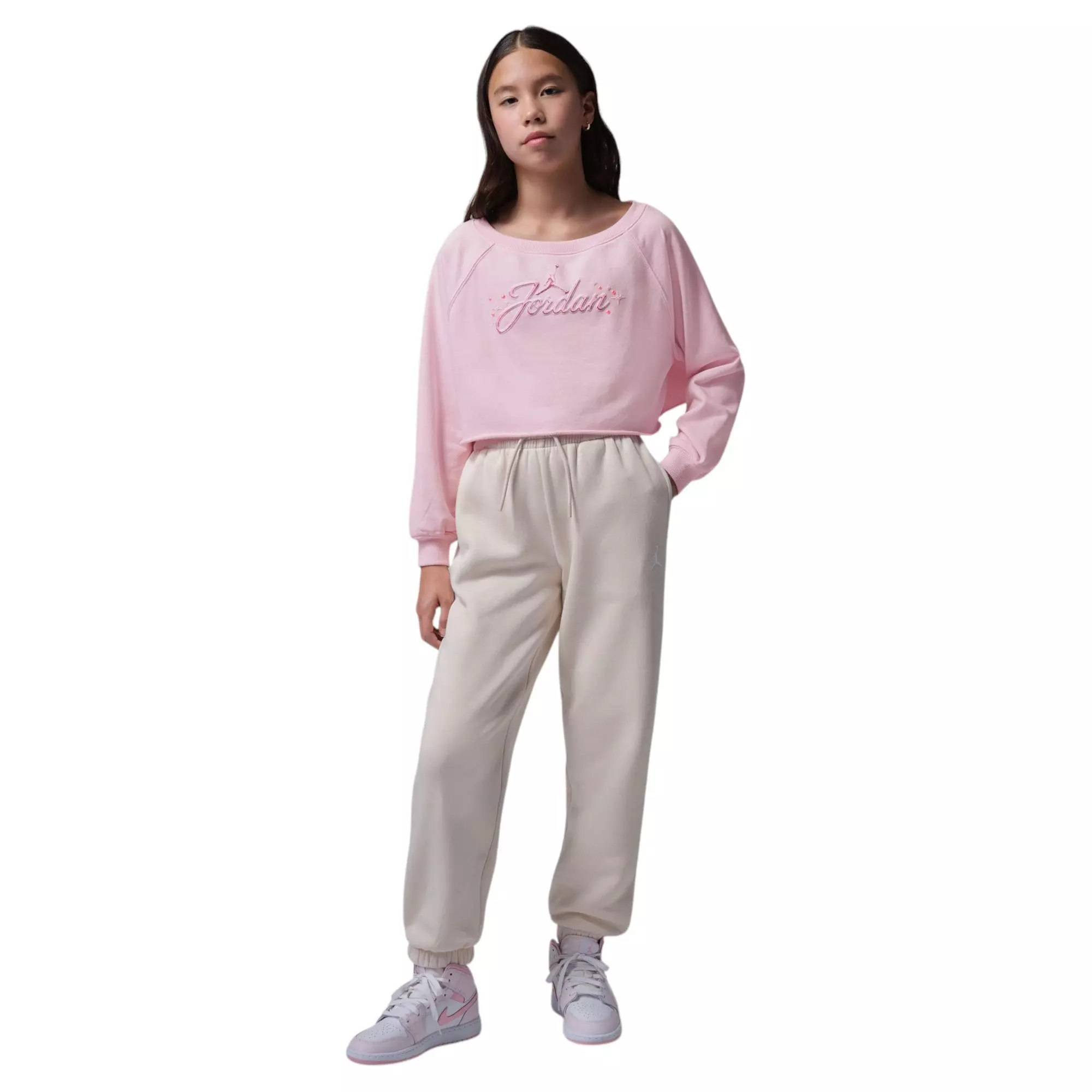 Nike Big Girls' Rebel Rose Top - PINK