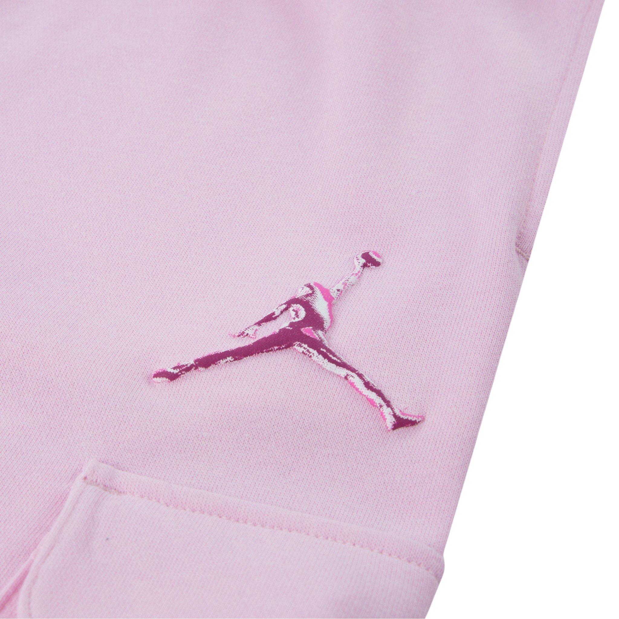 Jordan Big Girls' Rebel Rose Pants - PINK