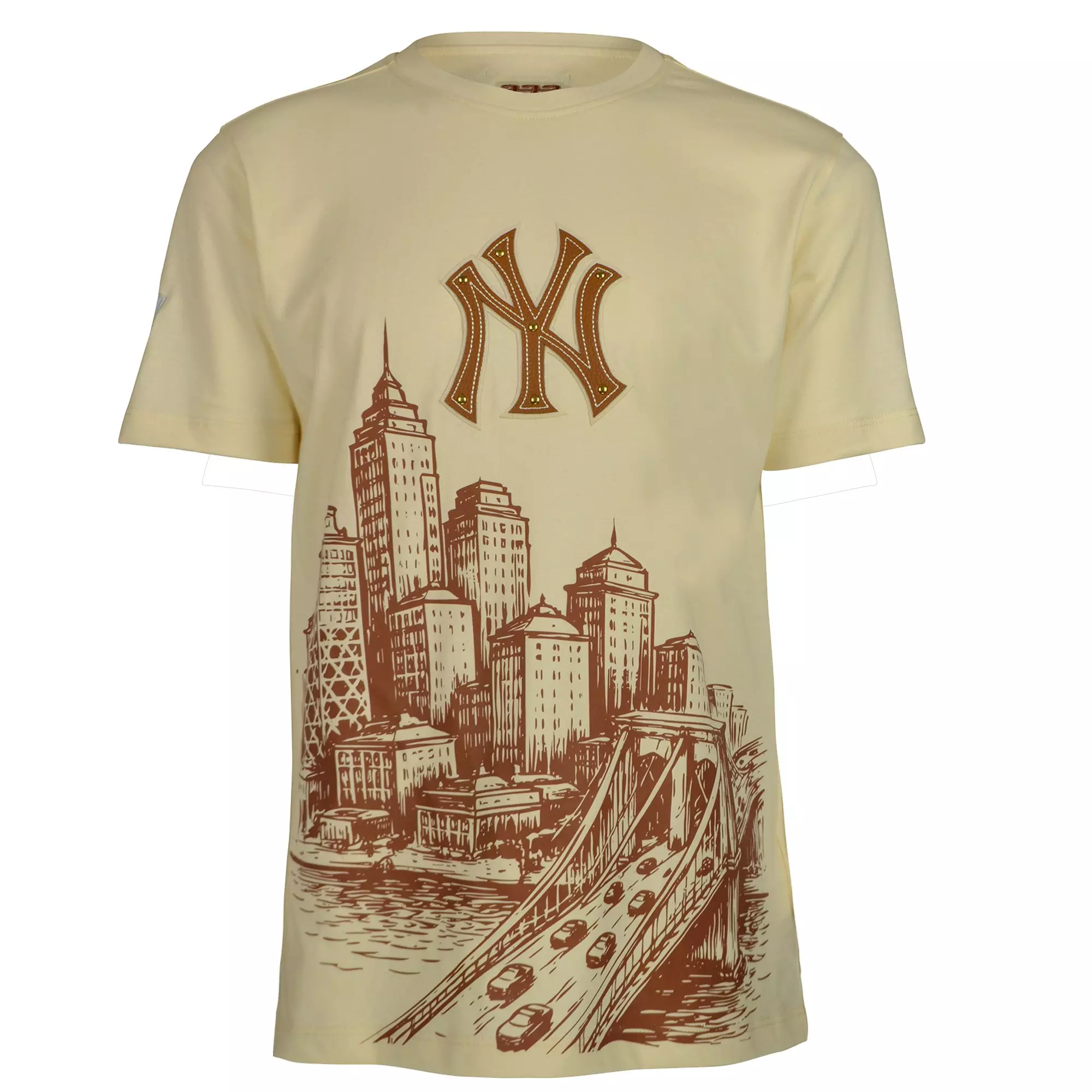 Pro Standard Big Boys' NYC Tee - Wheat - CREAM