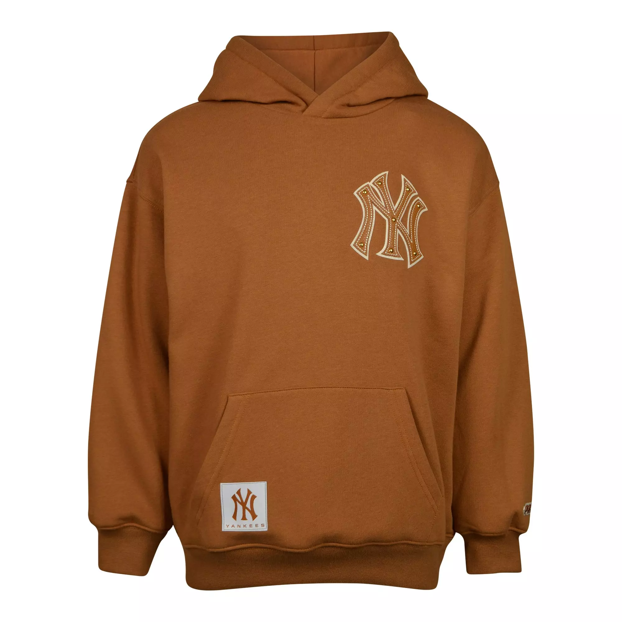 Pro Standard Big Boys' Wheat NY Yankees Hoodie - WHEAT