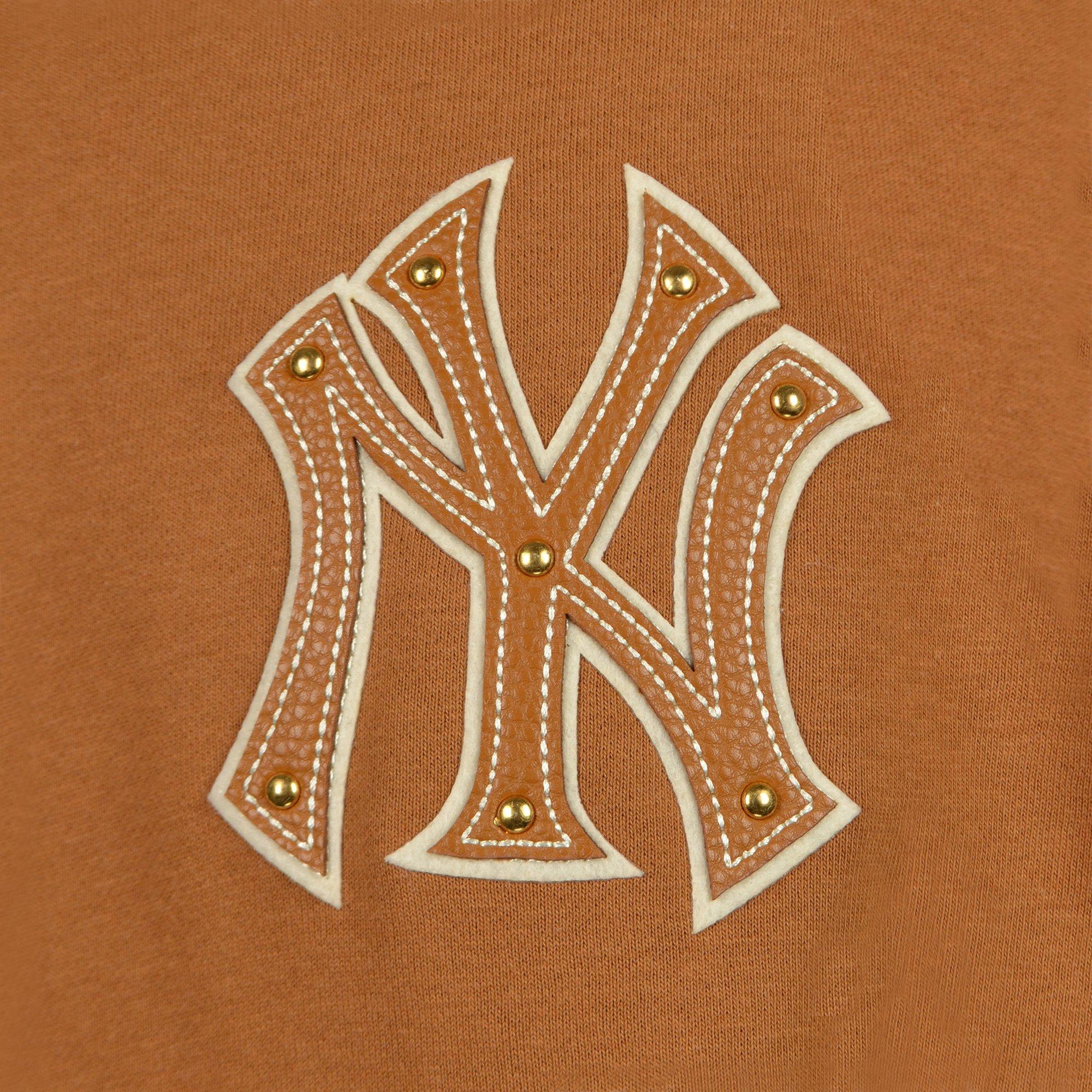 Pro Standard Big Boys' Wheat NY Yankees Hoodie - WHEAT