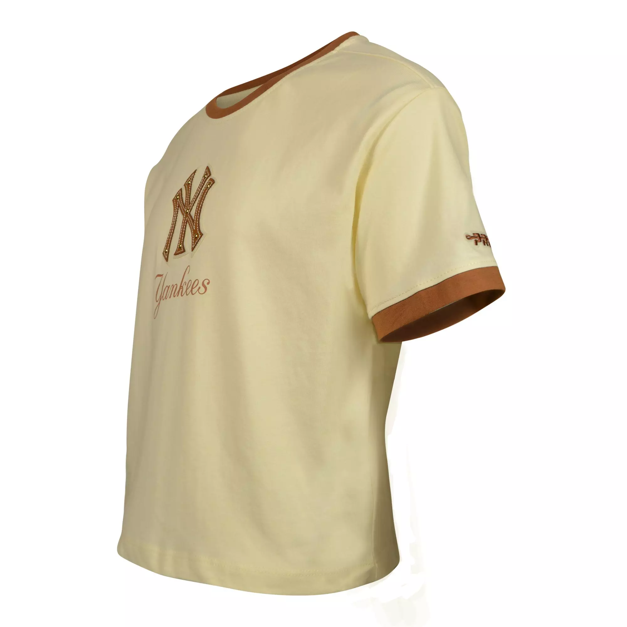 Pro Standard Big Boys' NY Yankees Wheat Tee - CREAM