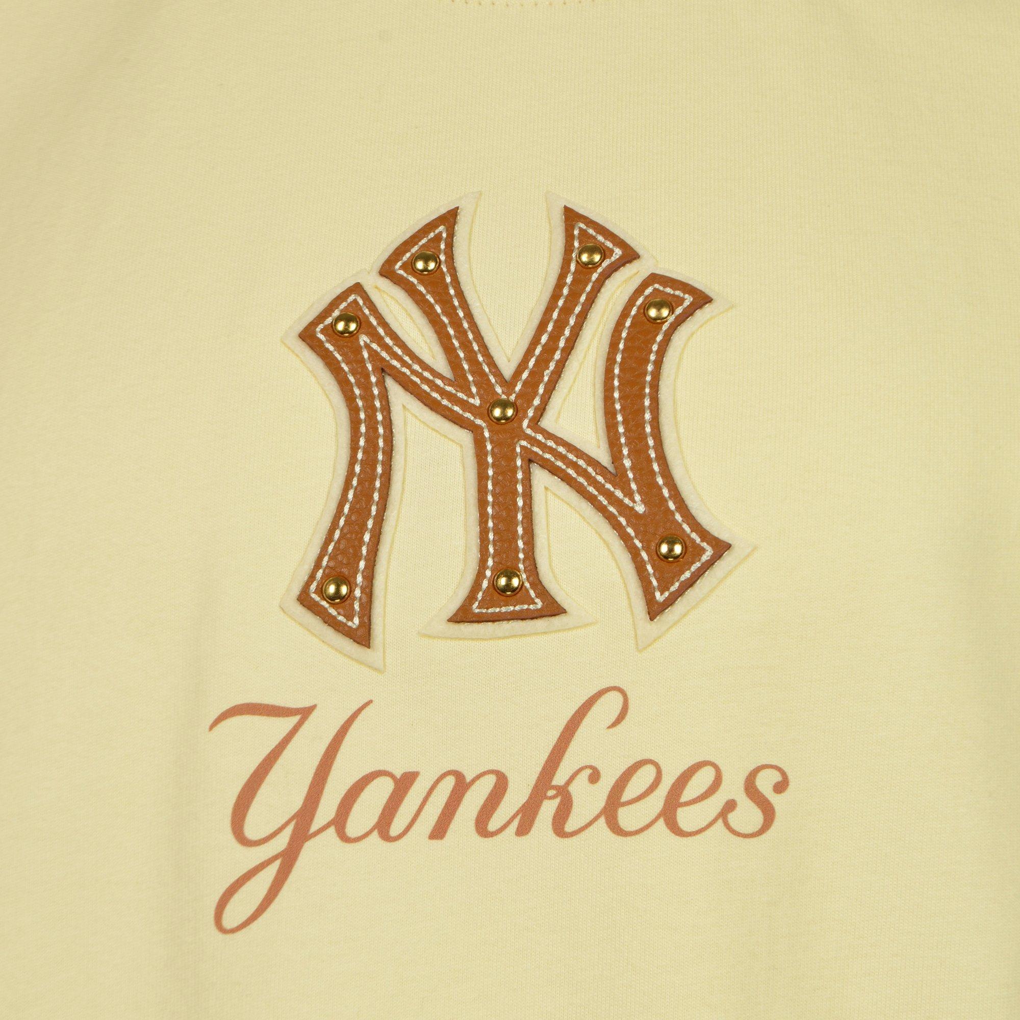 Pro Standard Big Boys' NY Yankees Wheat Tee - CREAM