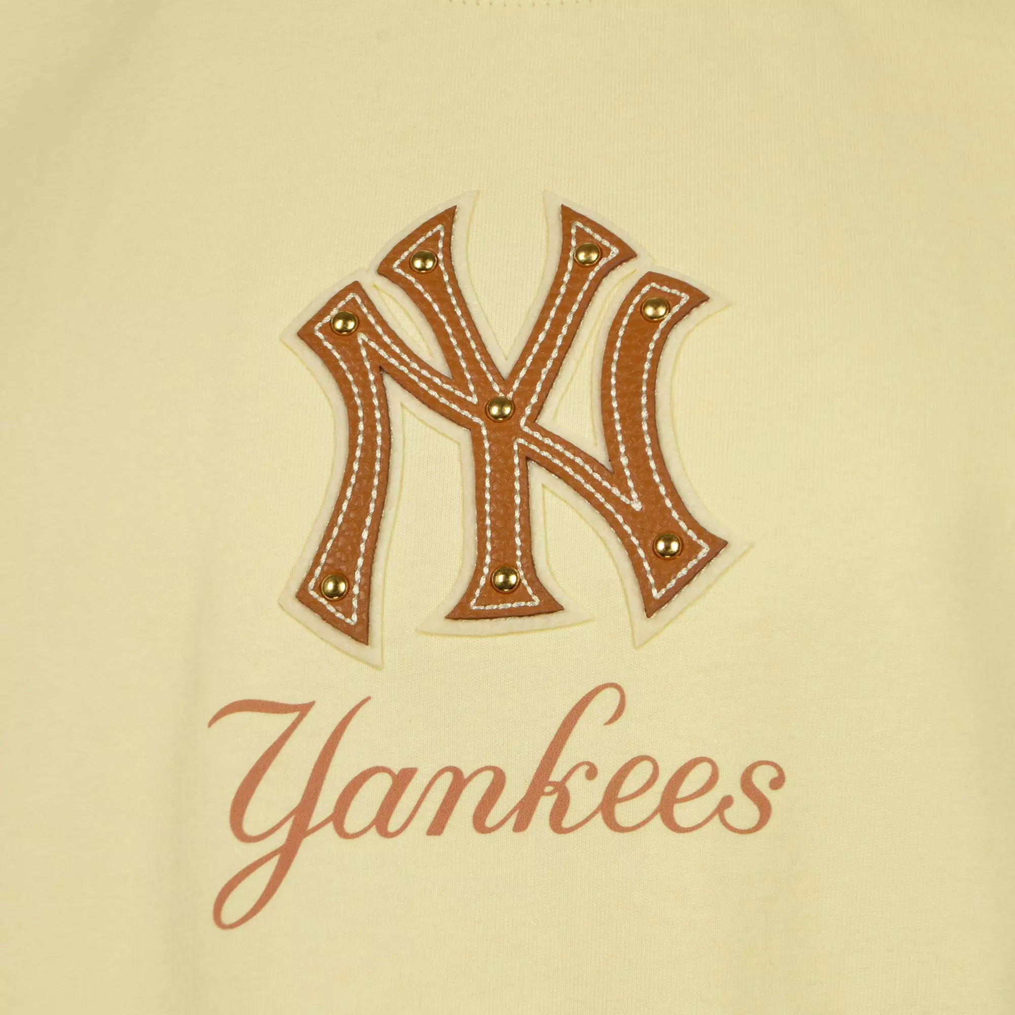 Pro Standard Big Boys' NY Yankees Wheat Tee - CREAM