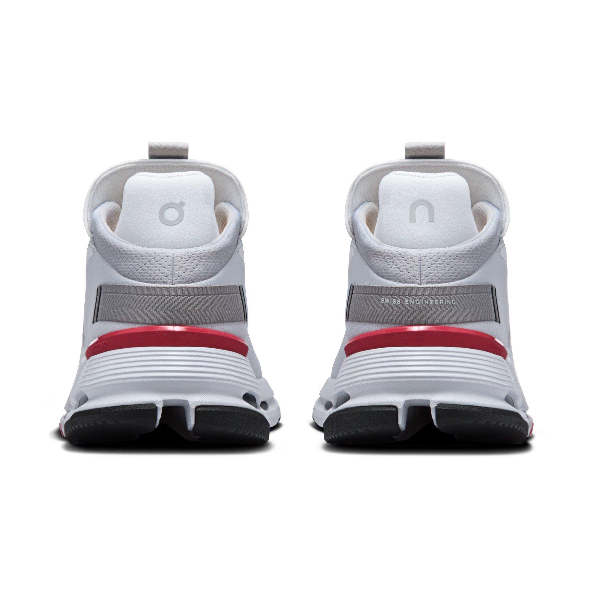 On Cloudnova 2 "Glacier/Red" Men's Shoe - GREY/RED