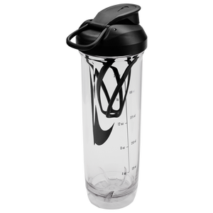 Nike Tritan 24oz Recharge Shaker Bottle 2.0. - Clear/Black - CLEAR/BLACK