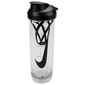 Nike Tritan 24oz Recharge Shaker Bottle 2.0. - Clear/Black - CLEAR/BLACK