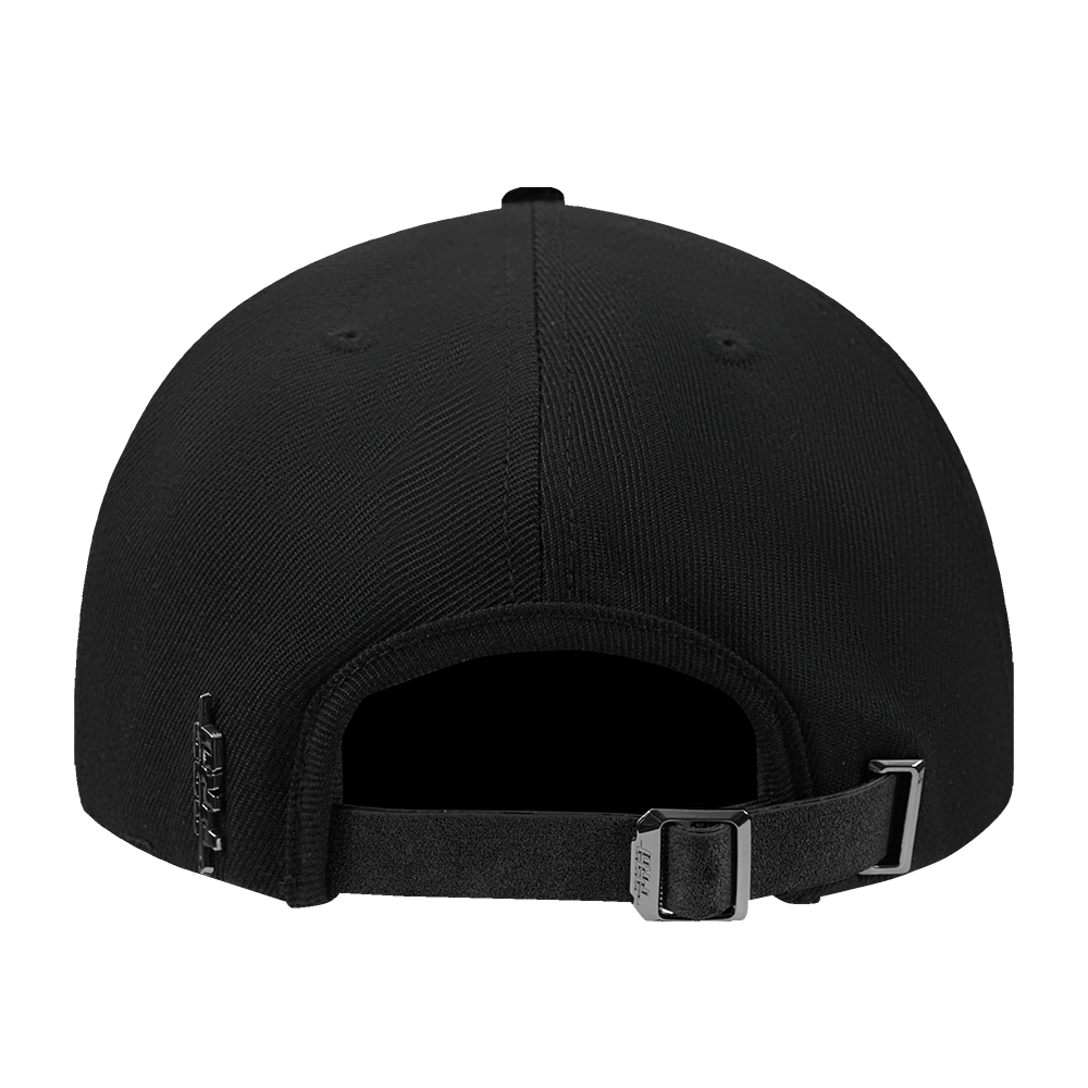 Pro Standard New York Yankees Iced Out Triple Black Snapback Hat - Black - BLACK