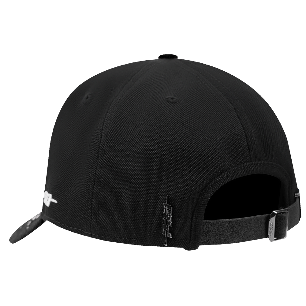 Pro Standard New York Yankees Iced Out Triple Black Snapback Hat - Black - BLACK