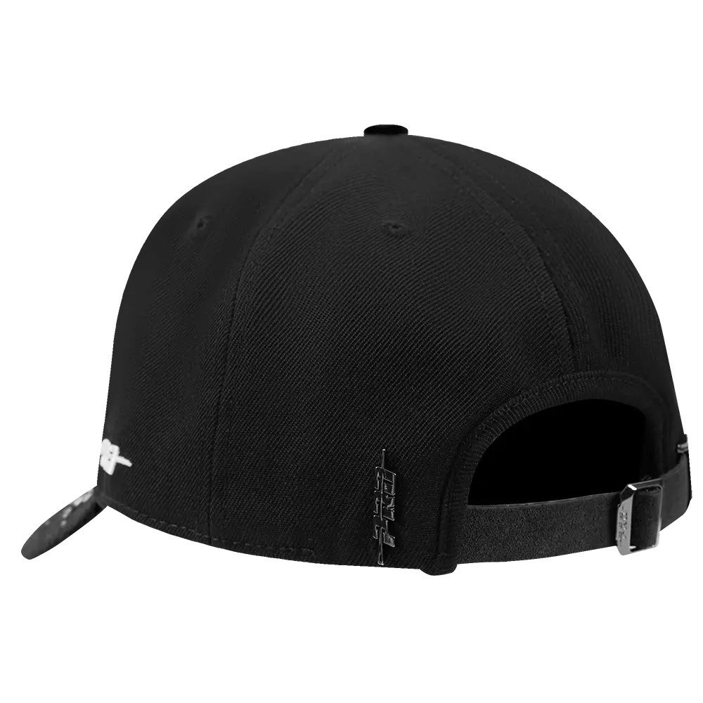Pro Standard New York Yankees Iced Out Triple Black Snapback Hat - Black - BLACK