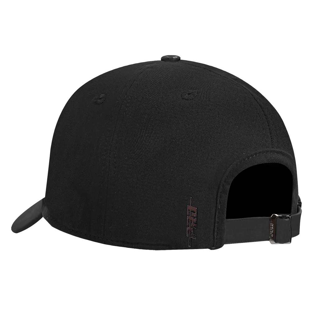 Pro Standard Atlanta Braves Iced Out Triple Black Snapback Hat - Black - BLACK