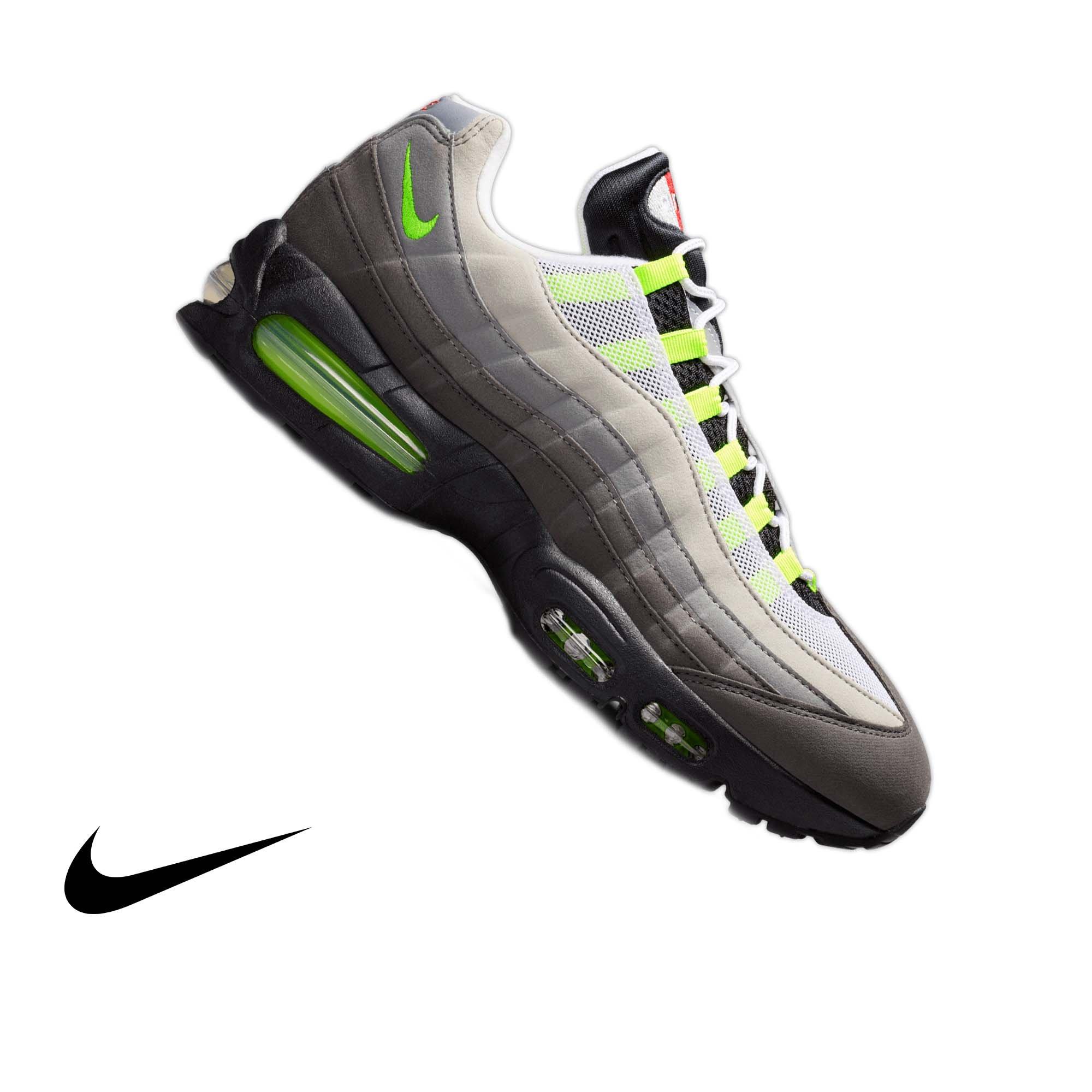 Nike Air Max 95 Big Bubble Premium "Greedy" Men's Shoe - BLACK/VOLT/WHITE