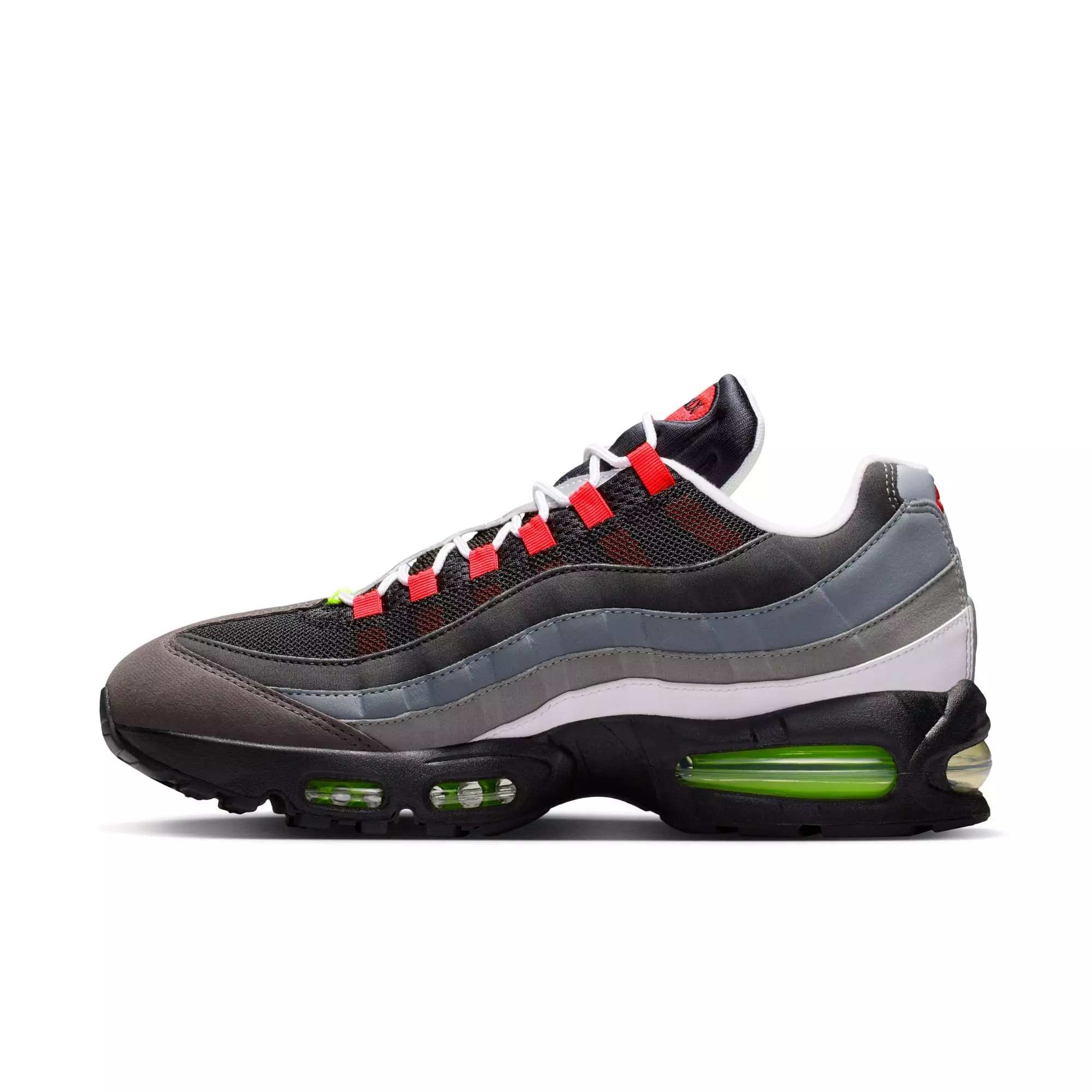 Nike Air Max 95 Big Bubble Premium "Greedy" Men's Shoe - BLACK/VOLT/WHITE