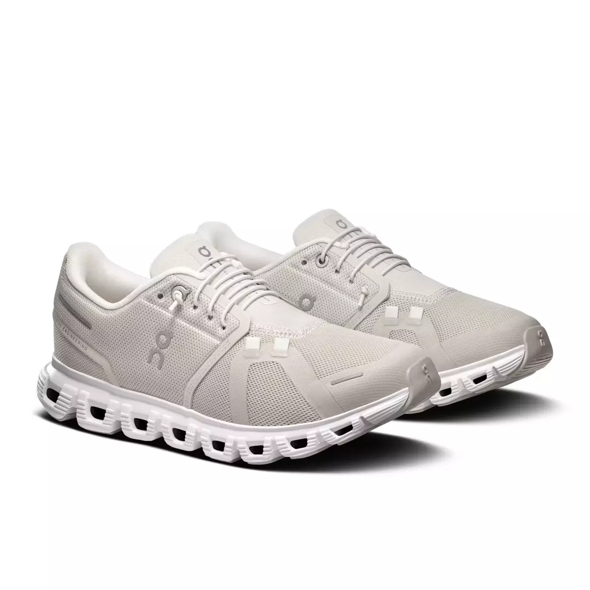 On Cloud 6 "Pearl/White" Women's Shoe - PEARL