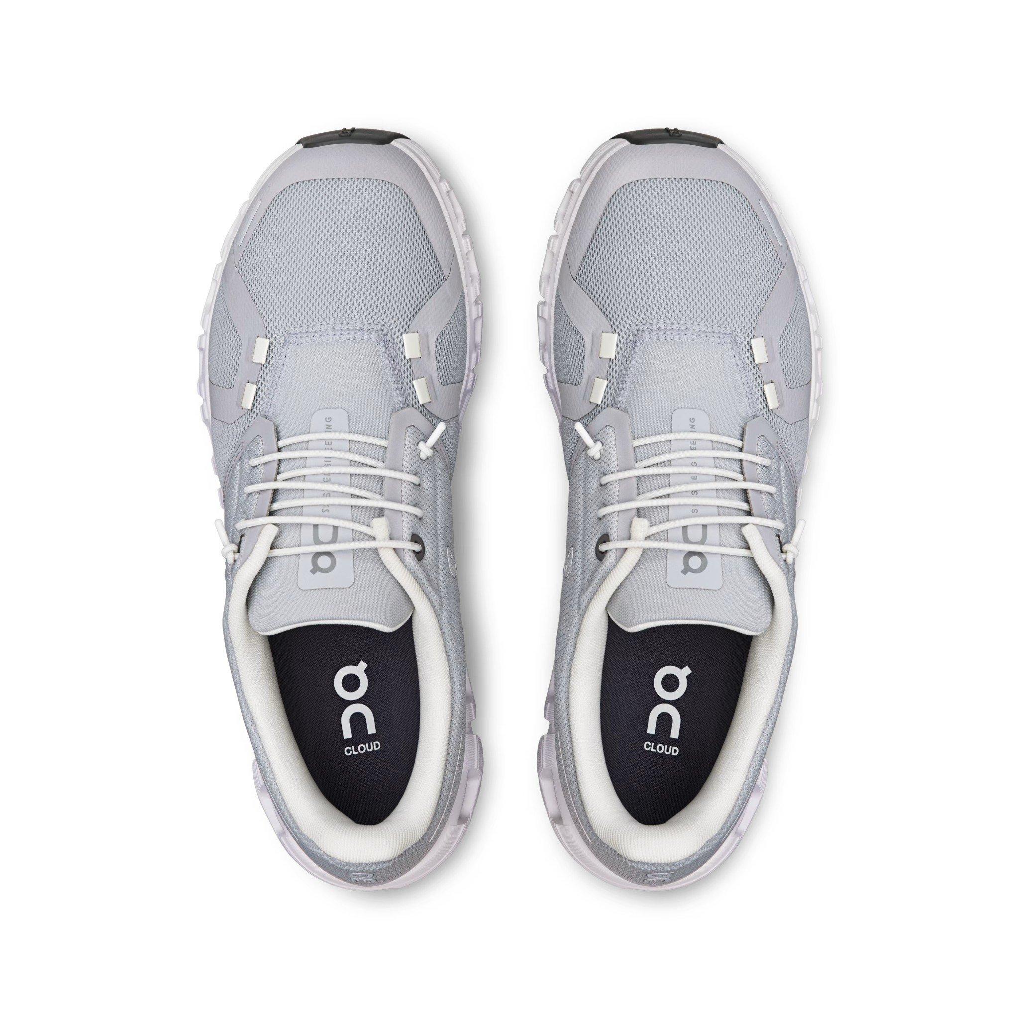 On Cloud 6 "Glacier/White" Women's Shoe - LT GREY
