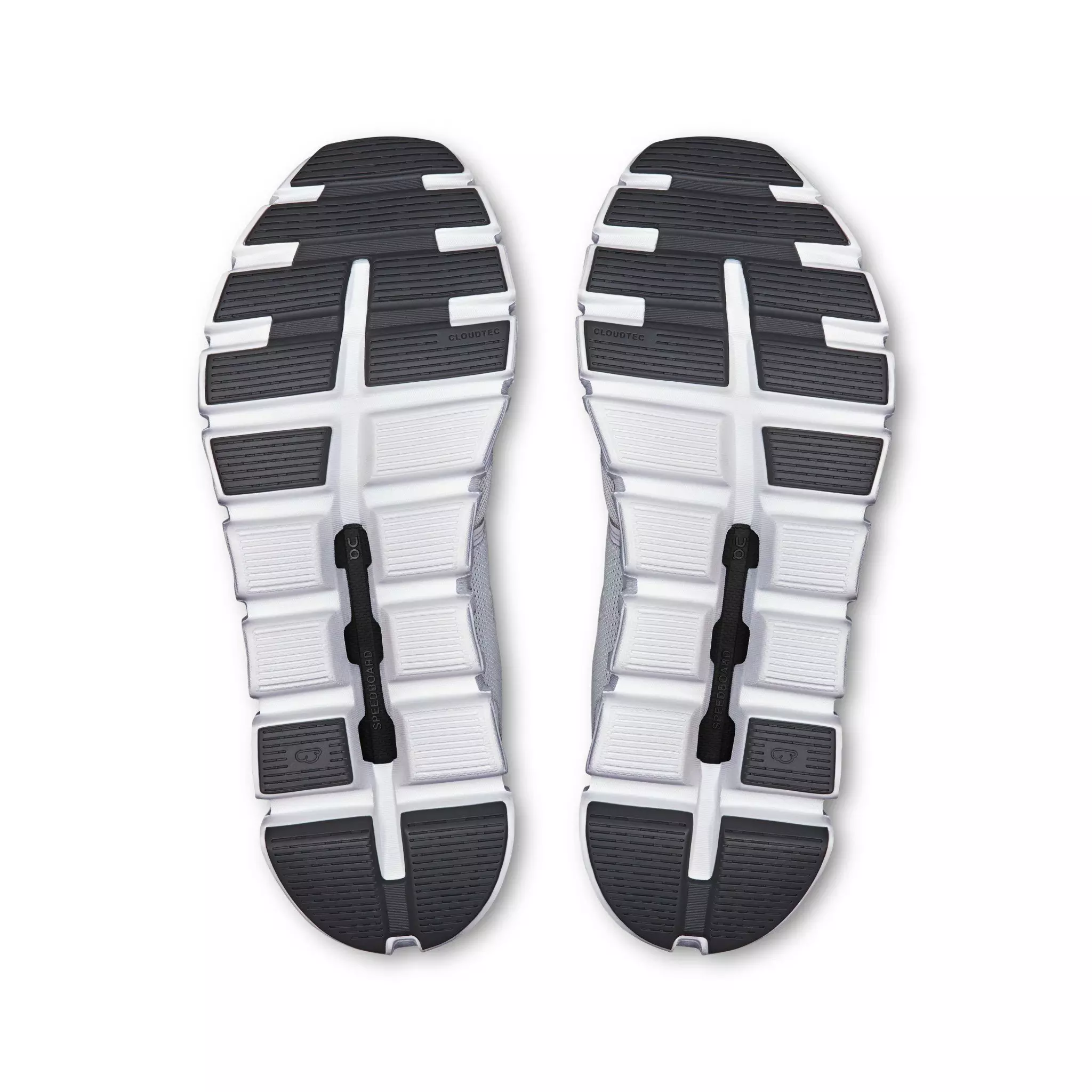 On Cloud 6 "Glacier/White" Women's Shoe - LT GREY