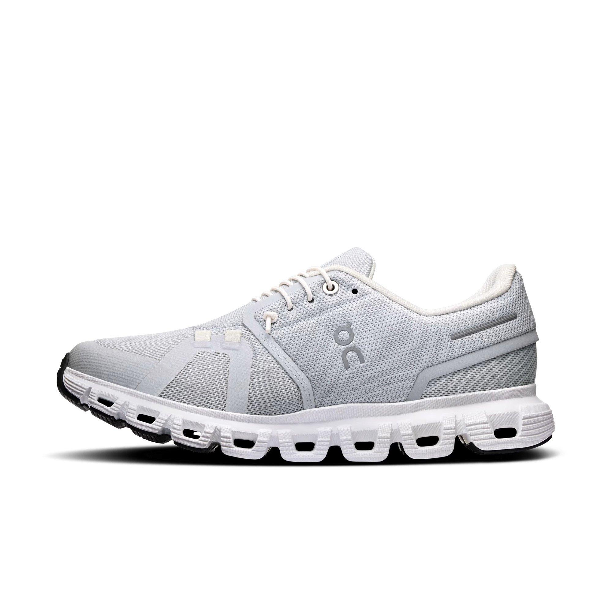 On Cloud 6 "Glacier/White" Women's Shoe - LT GREY
