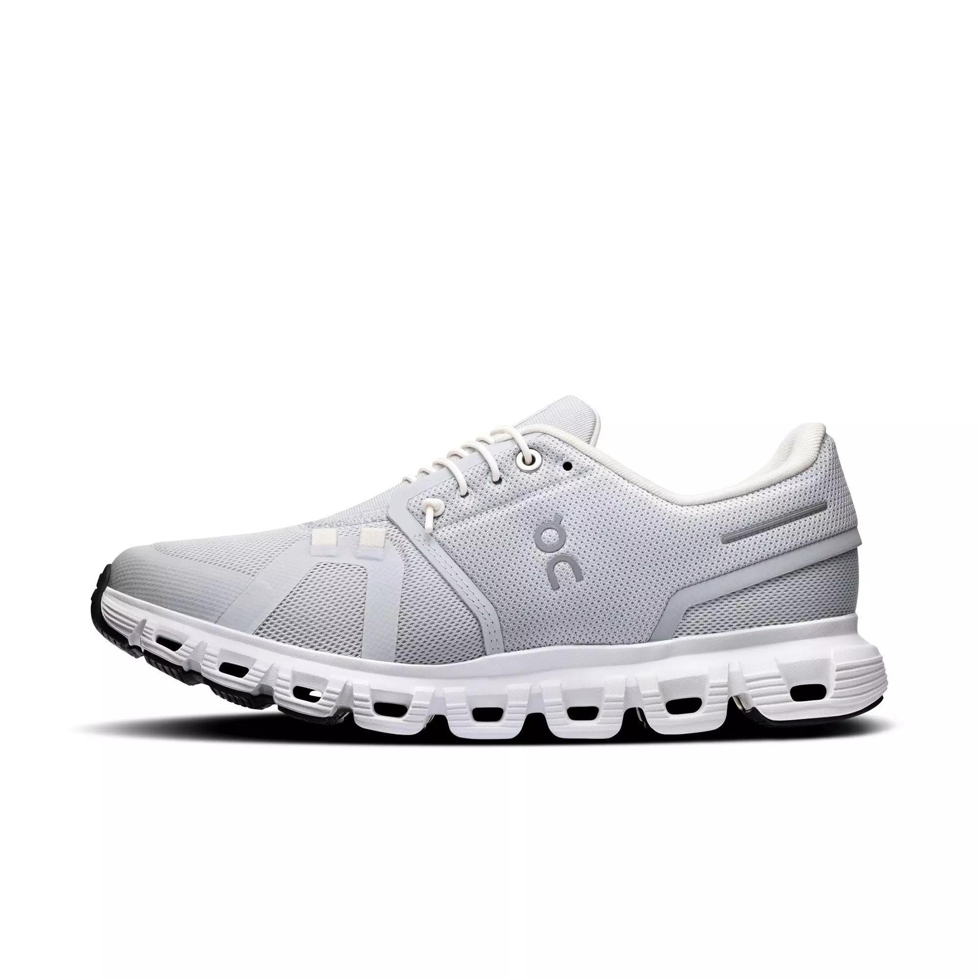 On Cloud 6 "Glacier/White" Women's Shoe - LT GREY