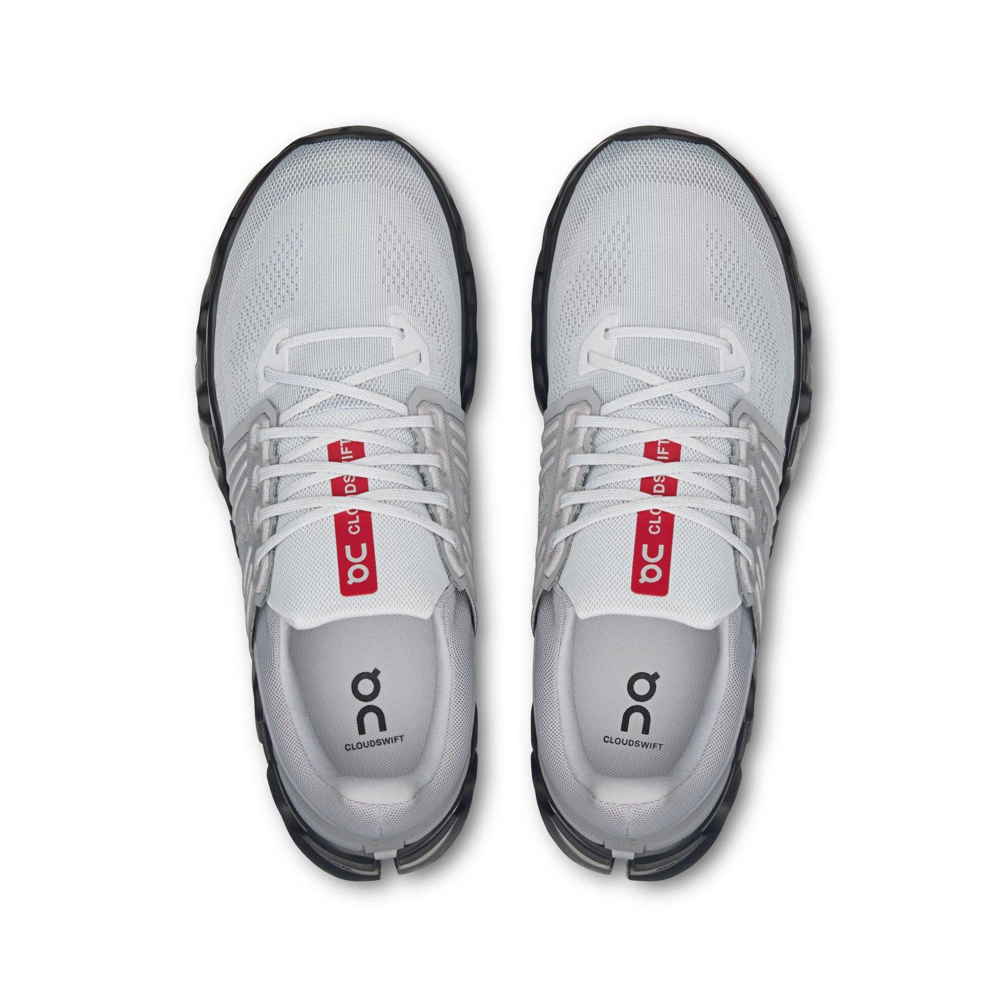 On Cloudswift 4 AD "Glacier/Black" Men's Shoe - GREY/BLACK