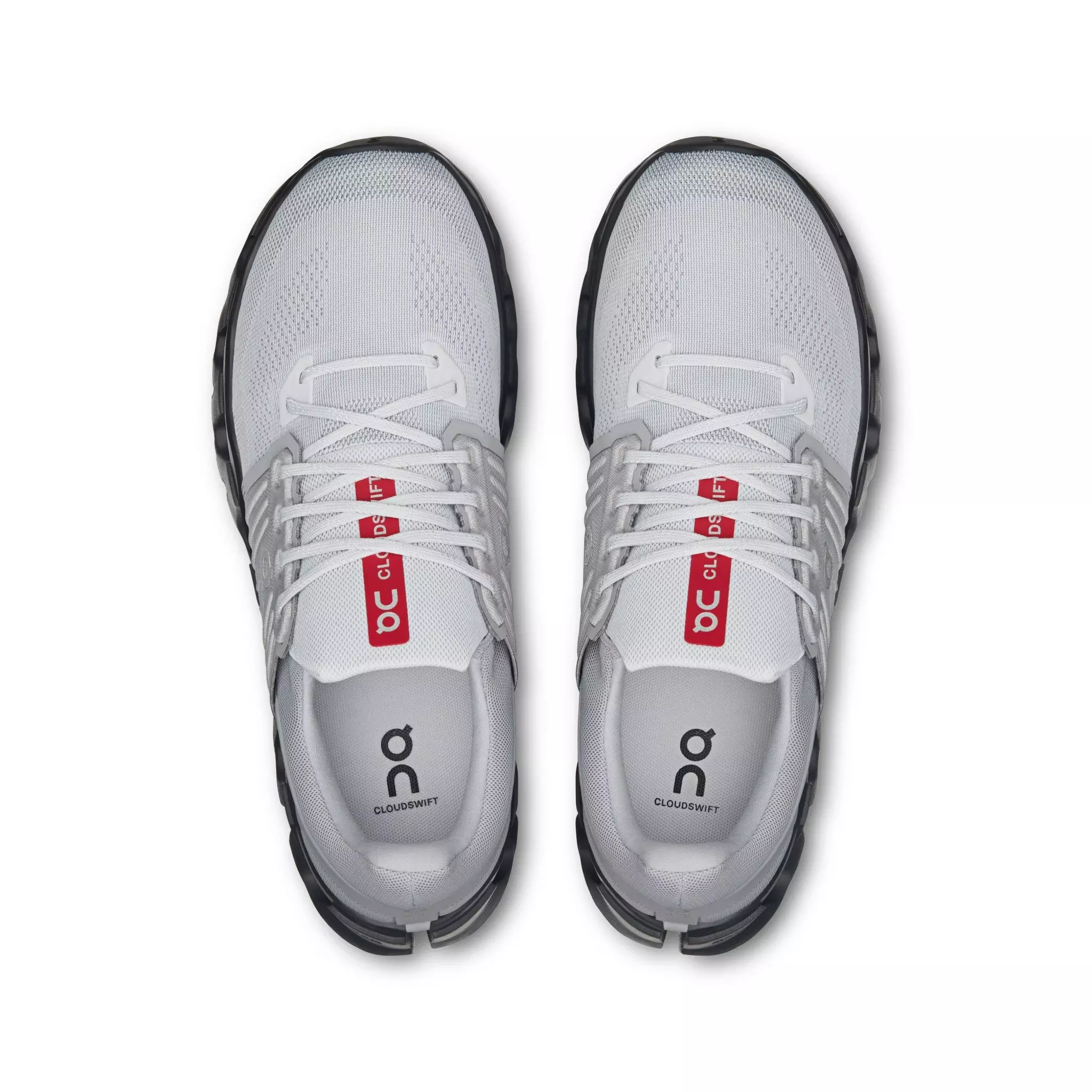 On Cloudswift 4 AD "Glacier/Black" Men's Shoe - GREY/BLACK