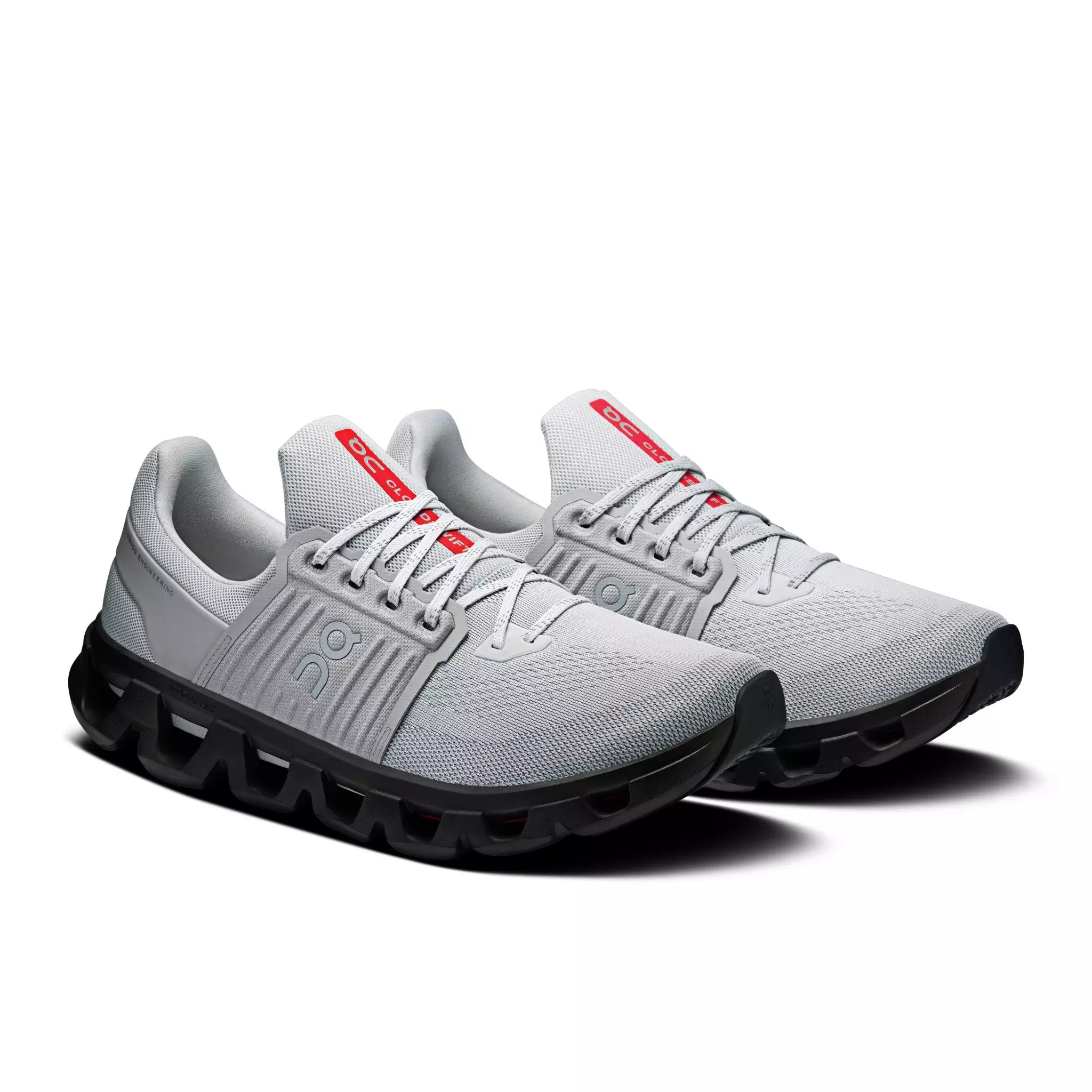 On Cloudswift 4 AD "Glacier/Black" Men's Shoe - GREY/BLACK