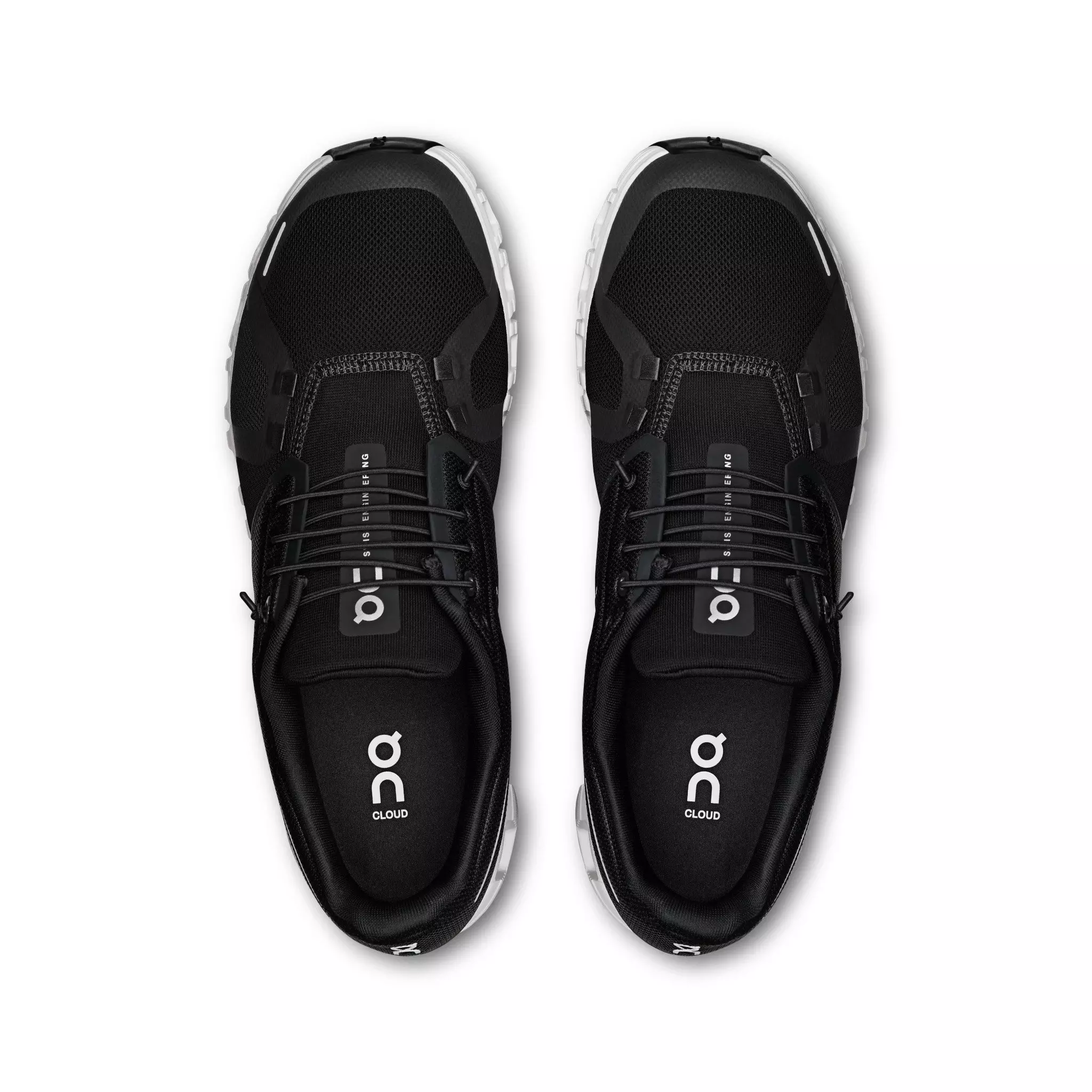 On Cloud 6 "Black/White" Men's Shoe - BLACK/WHITE