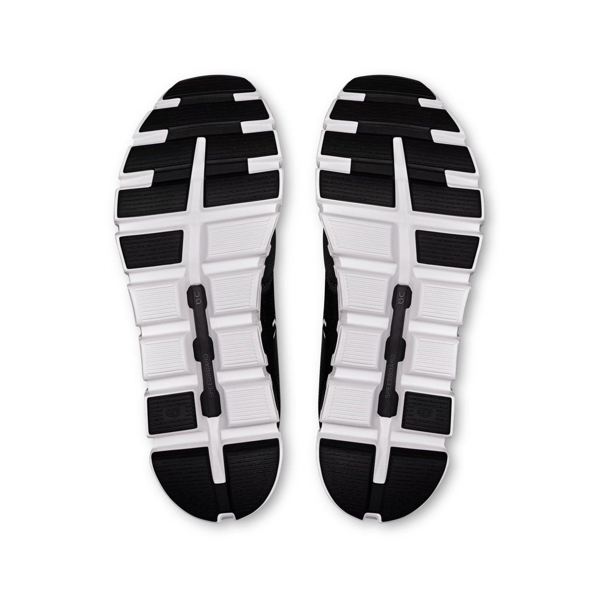 On Cloud 6 "Black/White" Men's Shoe - BLACK/WHITE