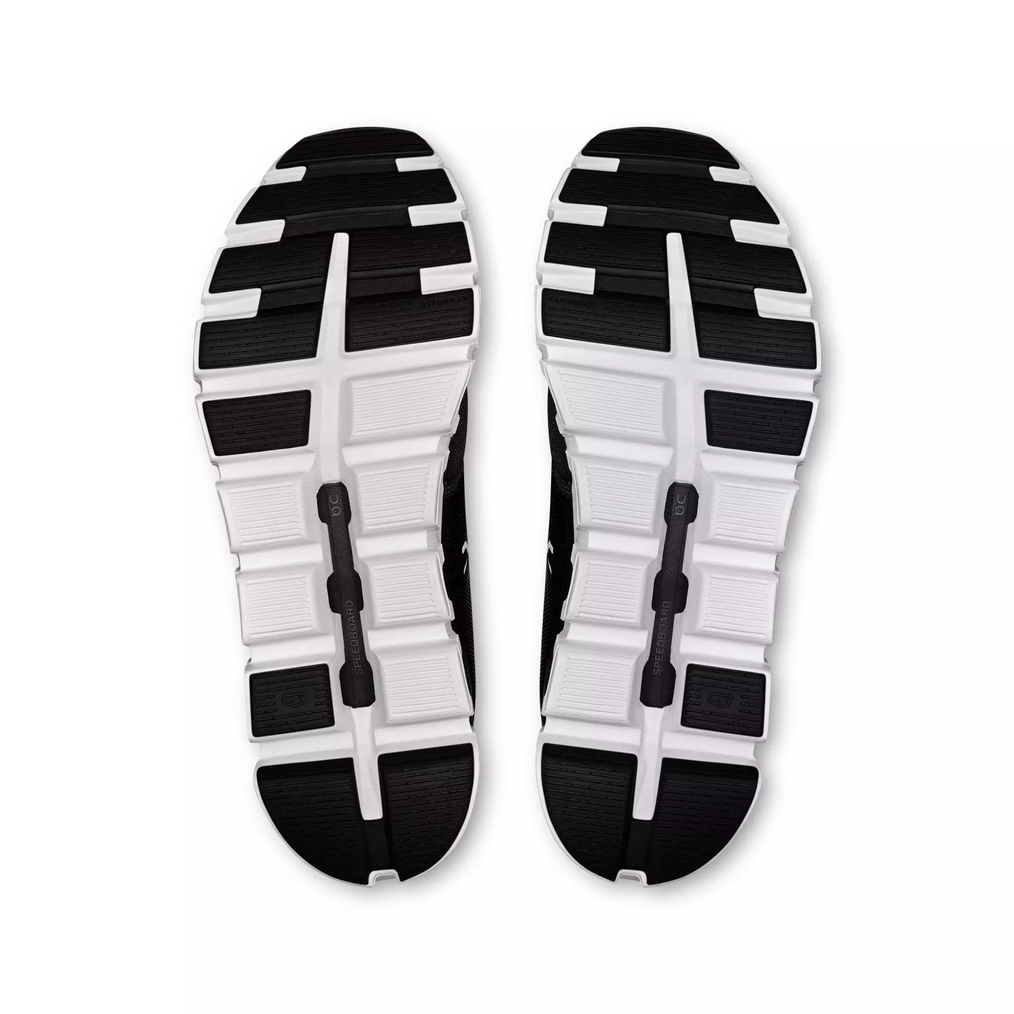 On Cloud 6 "Black/White" Men's Shoe - BLACK/WHITE