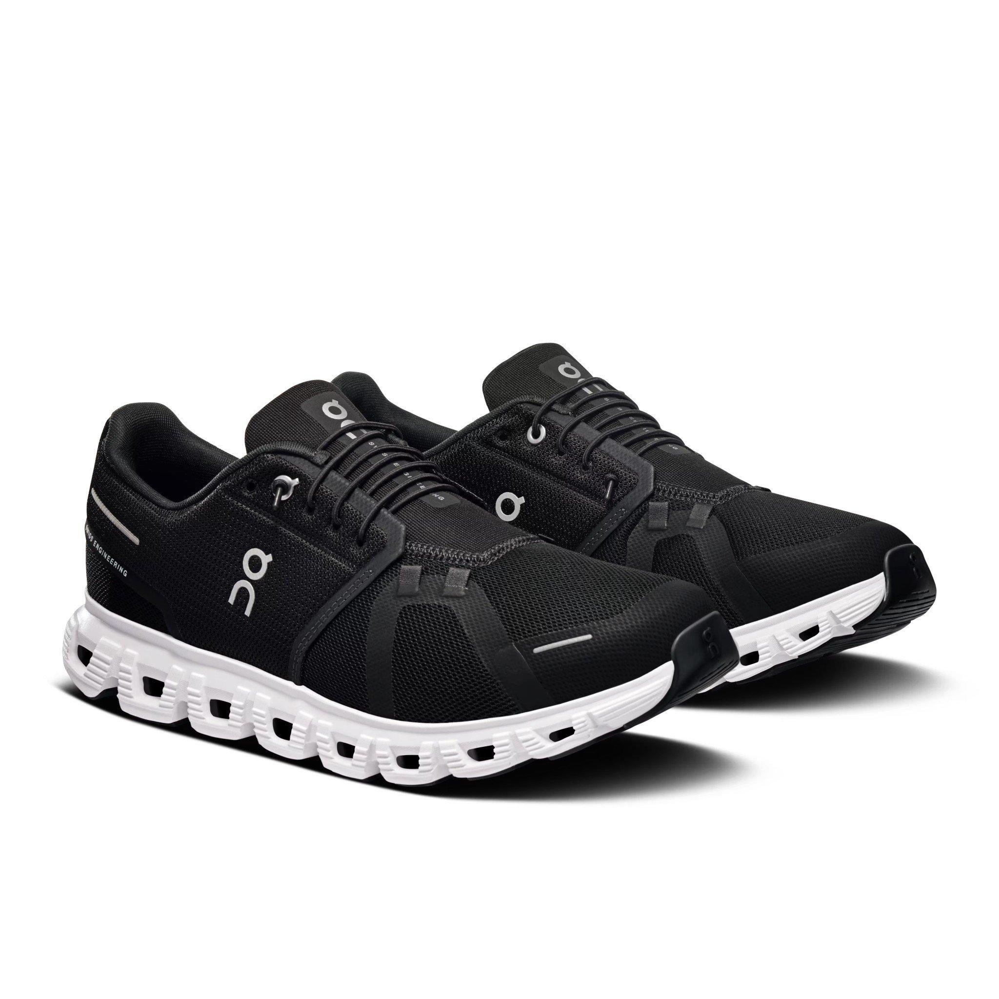 On Cloud 6 "Black/White" Men's Shoe - BLACK/WHITE