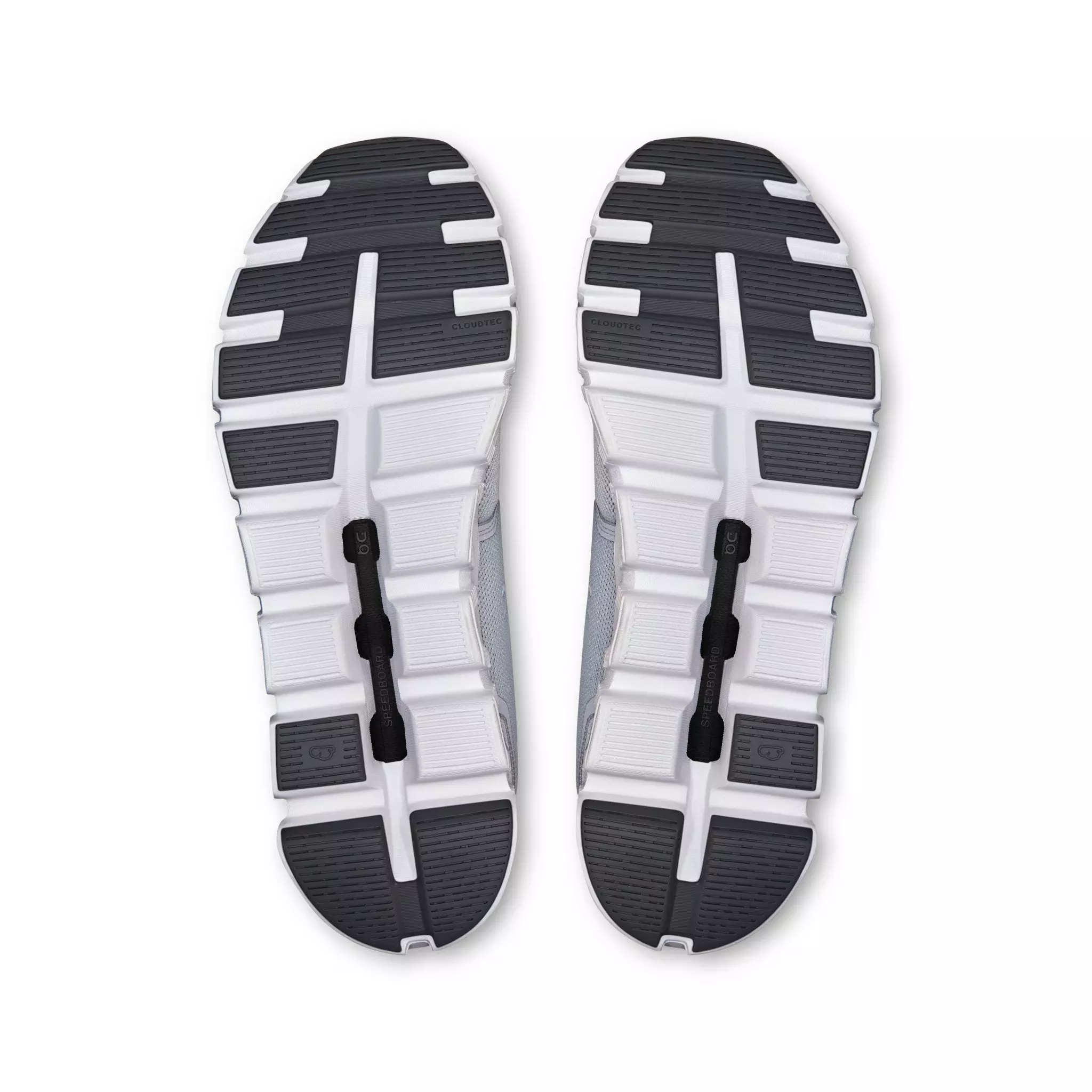 On Cloud 6 "Glacier/White" Men's Shoe - GREY/WHITE