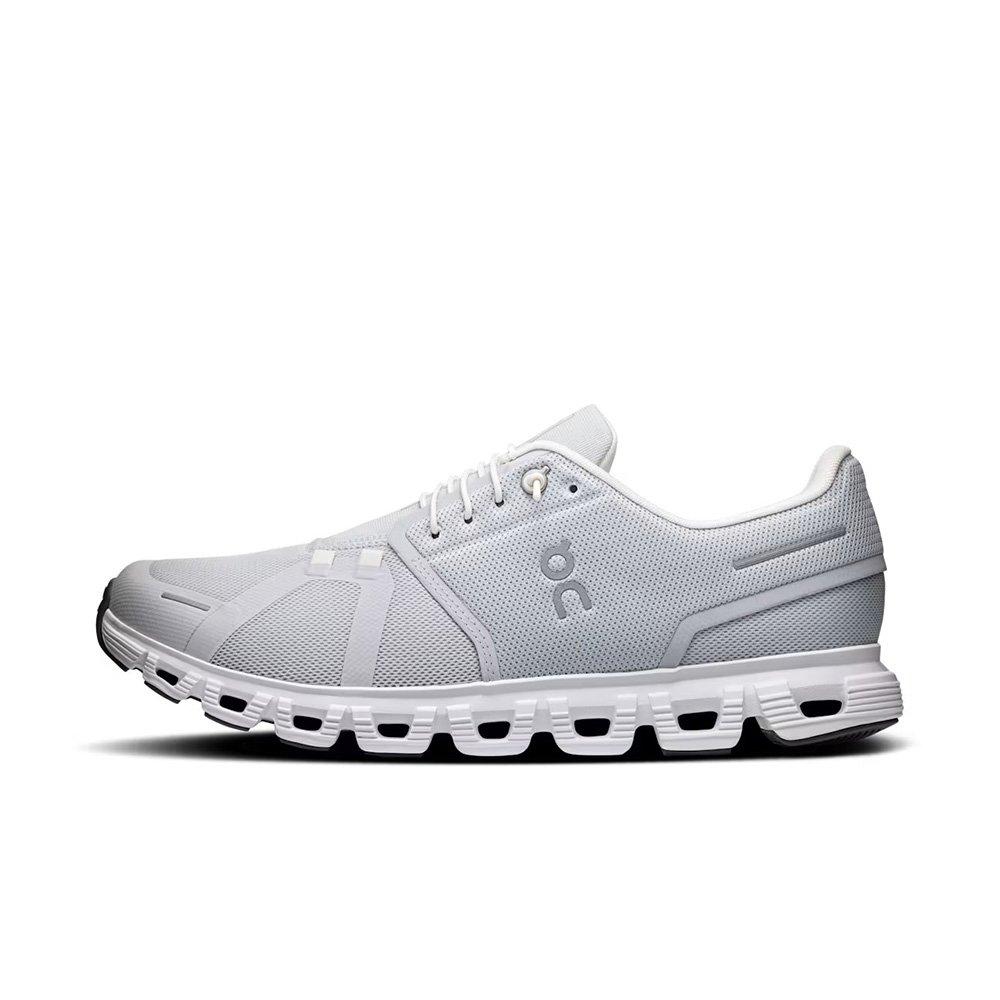On Cloud 6 "Glacier/White" Men's Shoe - GREY/WHITE