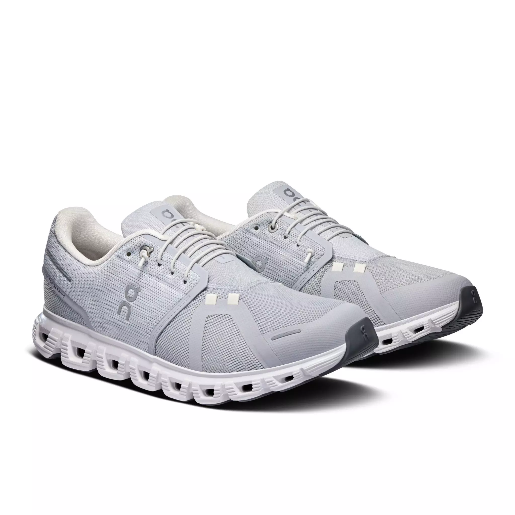 On Cloud 6 "Glacier/White" Men's Shoe - GREY/WHITE