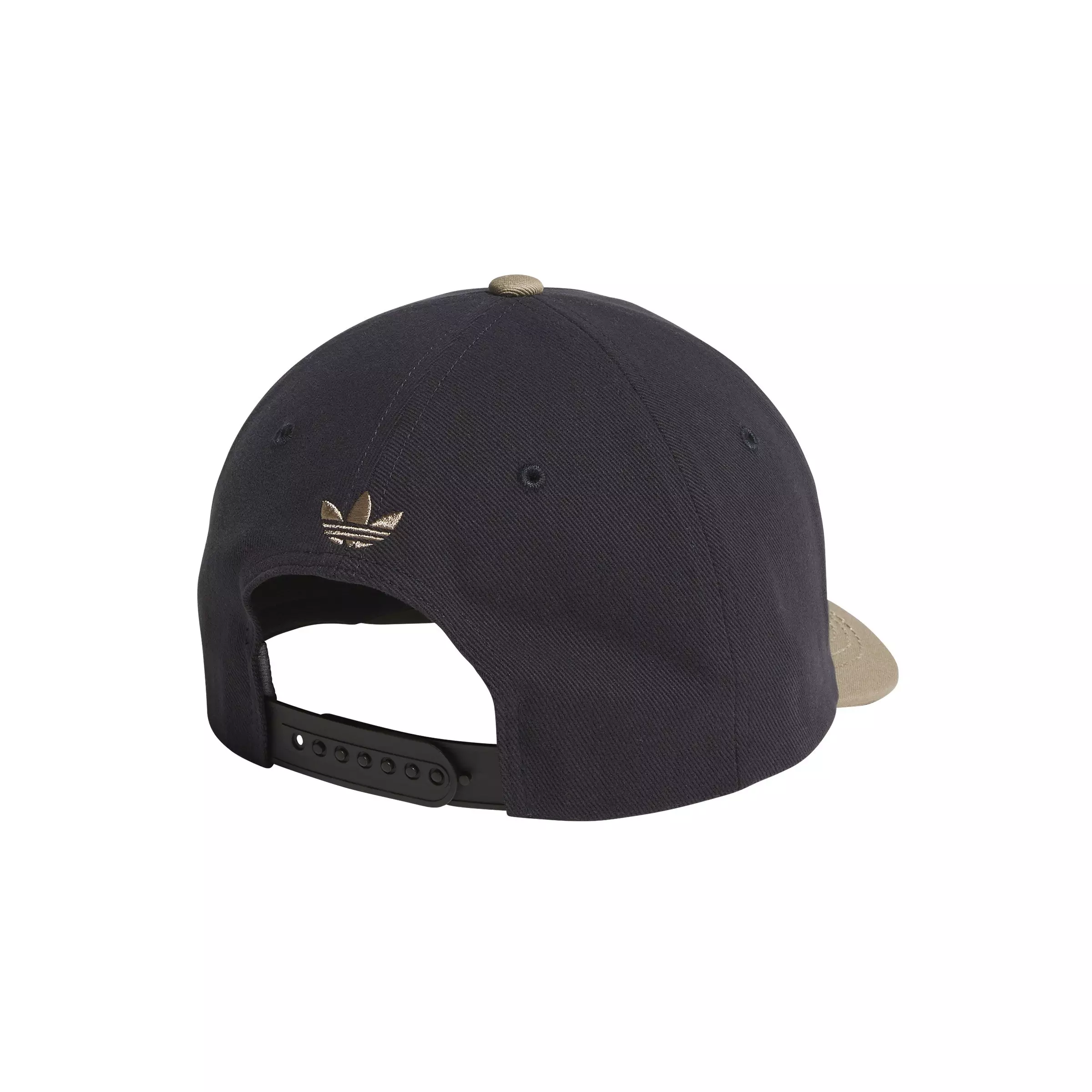 adidas Originals 5 Panel Utility Patch Snapback Hat - Black - BLACK