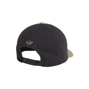 adidas Originals 5 Panel Utility Patch Snapback Hat - Black - BLACK