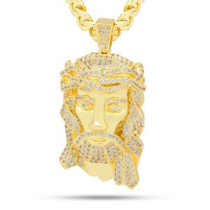 King Ice Our Savior Necklace - Gold - GOLD