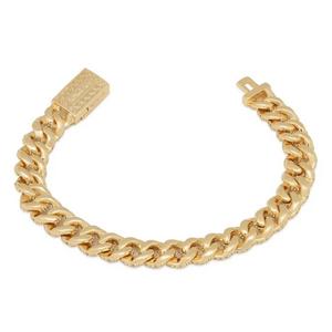 King Ice 10mm Iced Miami Cuban Bracelet - Gold - GOLD