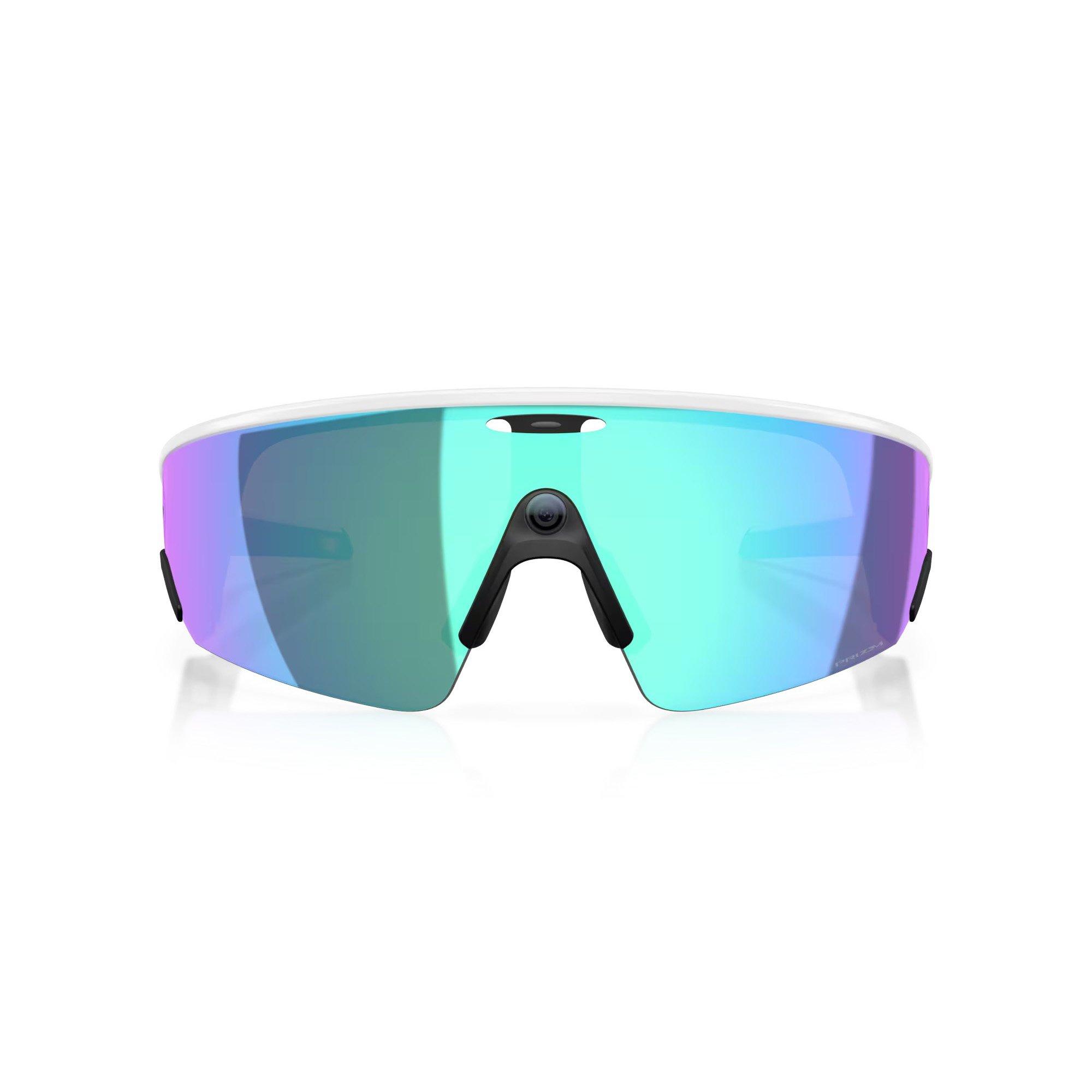 Oakley Meta Vanguard Prizm Sunglasses - White - WHITE