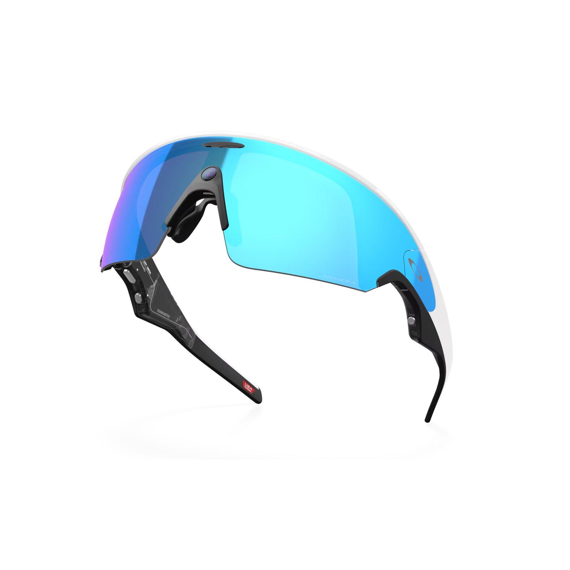 Oakley Meta Vanguard Prizm Sunglasses - White - WHITE