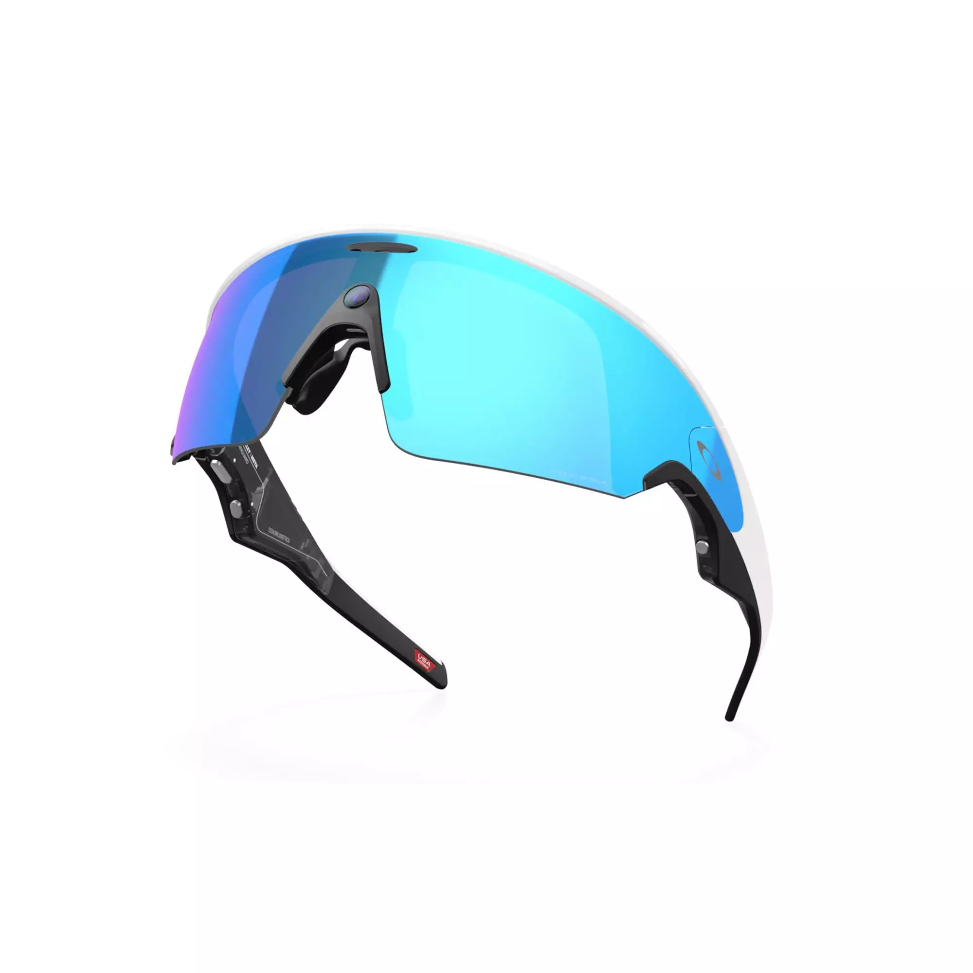 Oakley Meta Vanguard Prizm Sunglasses - White - WHITE