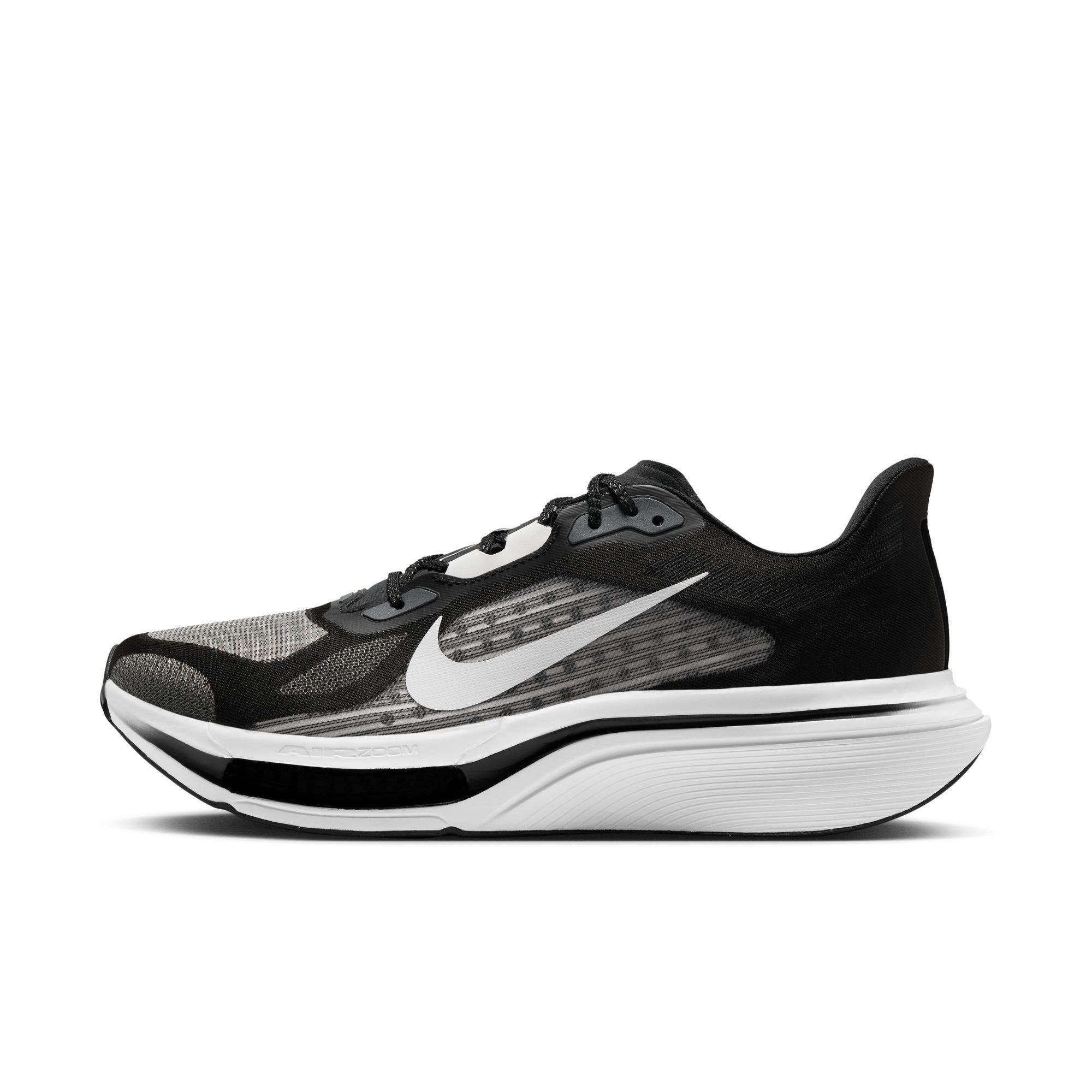 Nike Pegasus Plus 2 "Black/White" Men's Road Running Shoe - BLACK/WHITE/SMOKE GREY