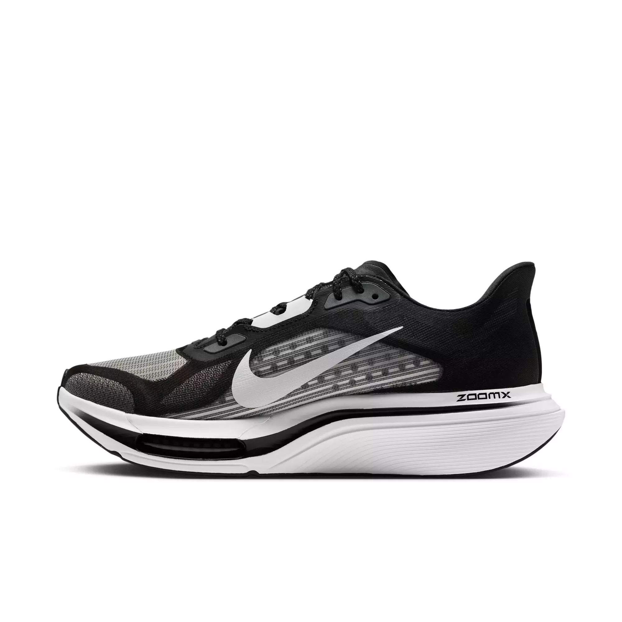 Nike Pegasus Plus 2 "Black/White" Men's Road Running Shoe - BLACK/WHITE/SMOKE GREY