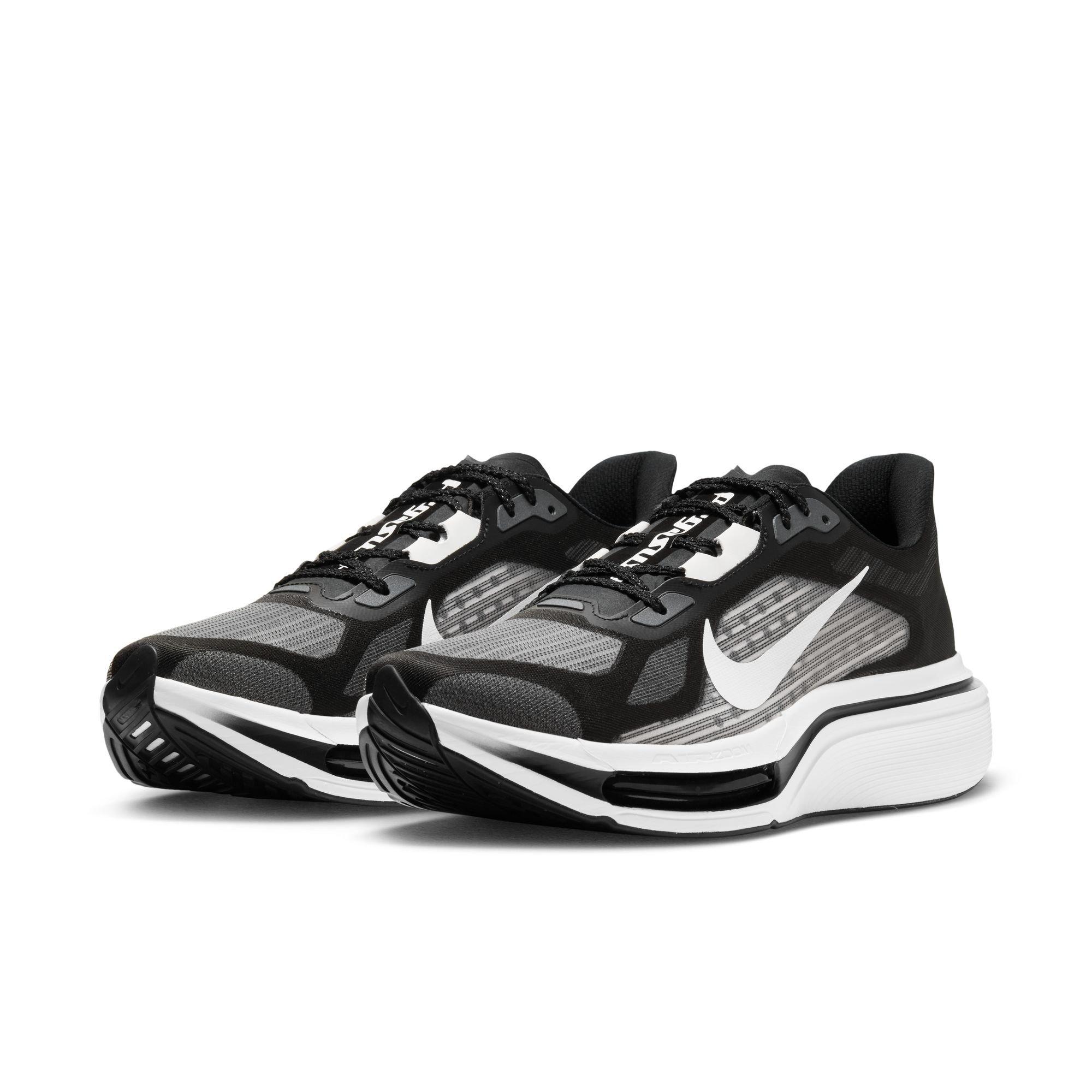 Nike Pegasus Plus 2 "Black/White" Men's Road Running Shoe - BLACK/WHITE/SMOKE GREY
